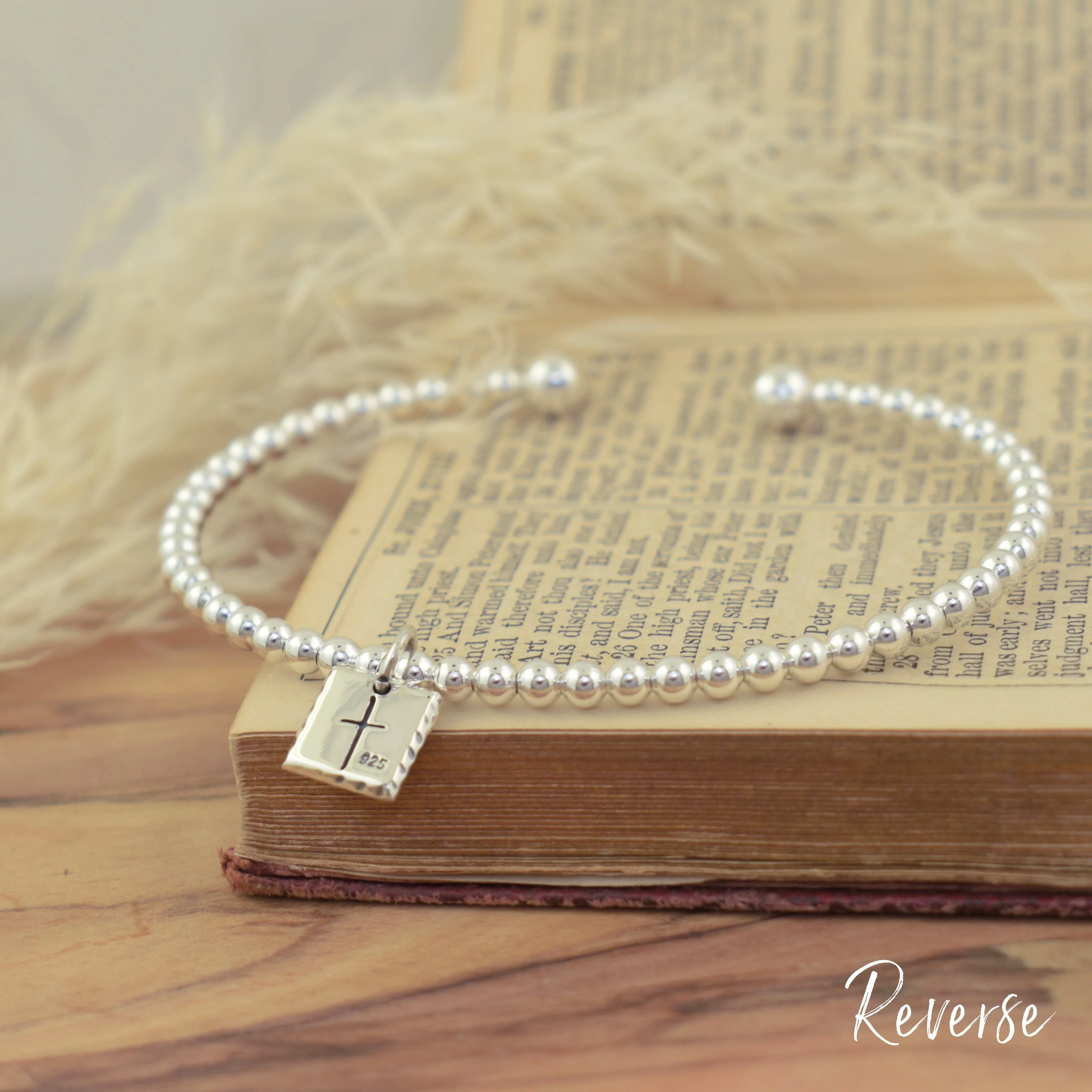 41 Cuff Bracelet - Silver - Image 4