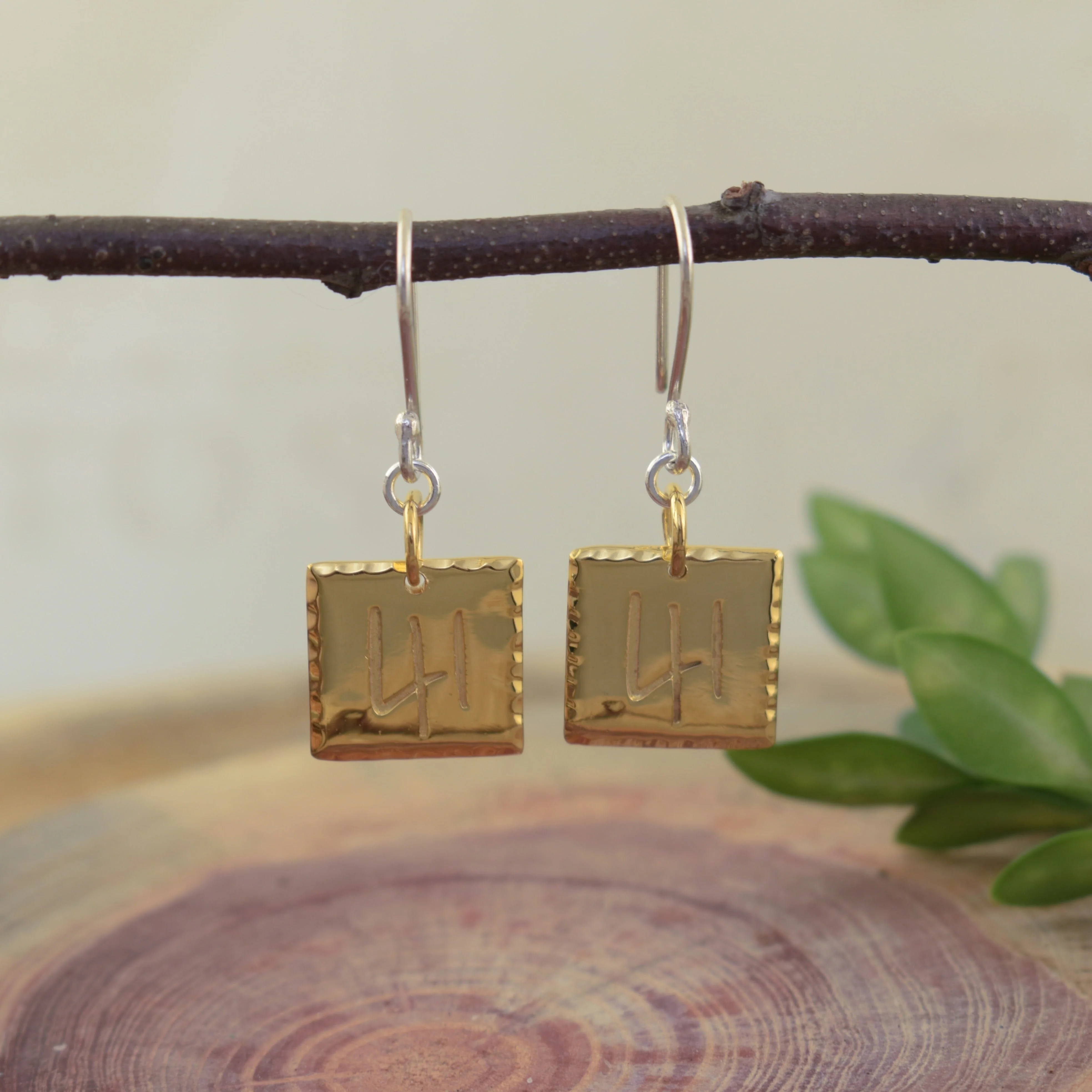 41 Earrings - Gold
