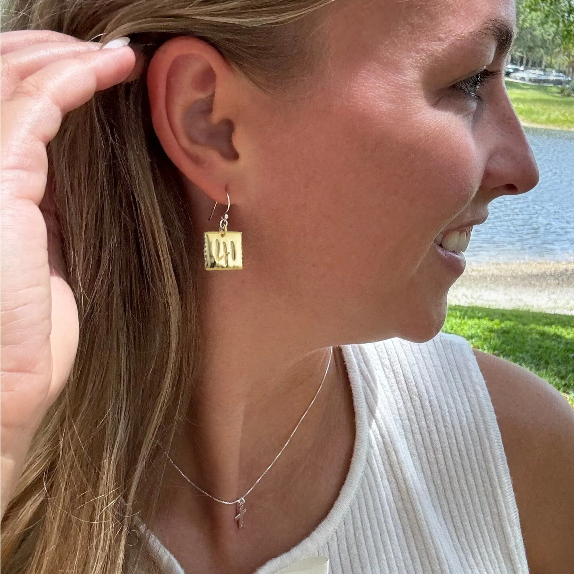 41 Earrings - Gold - Image 7
