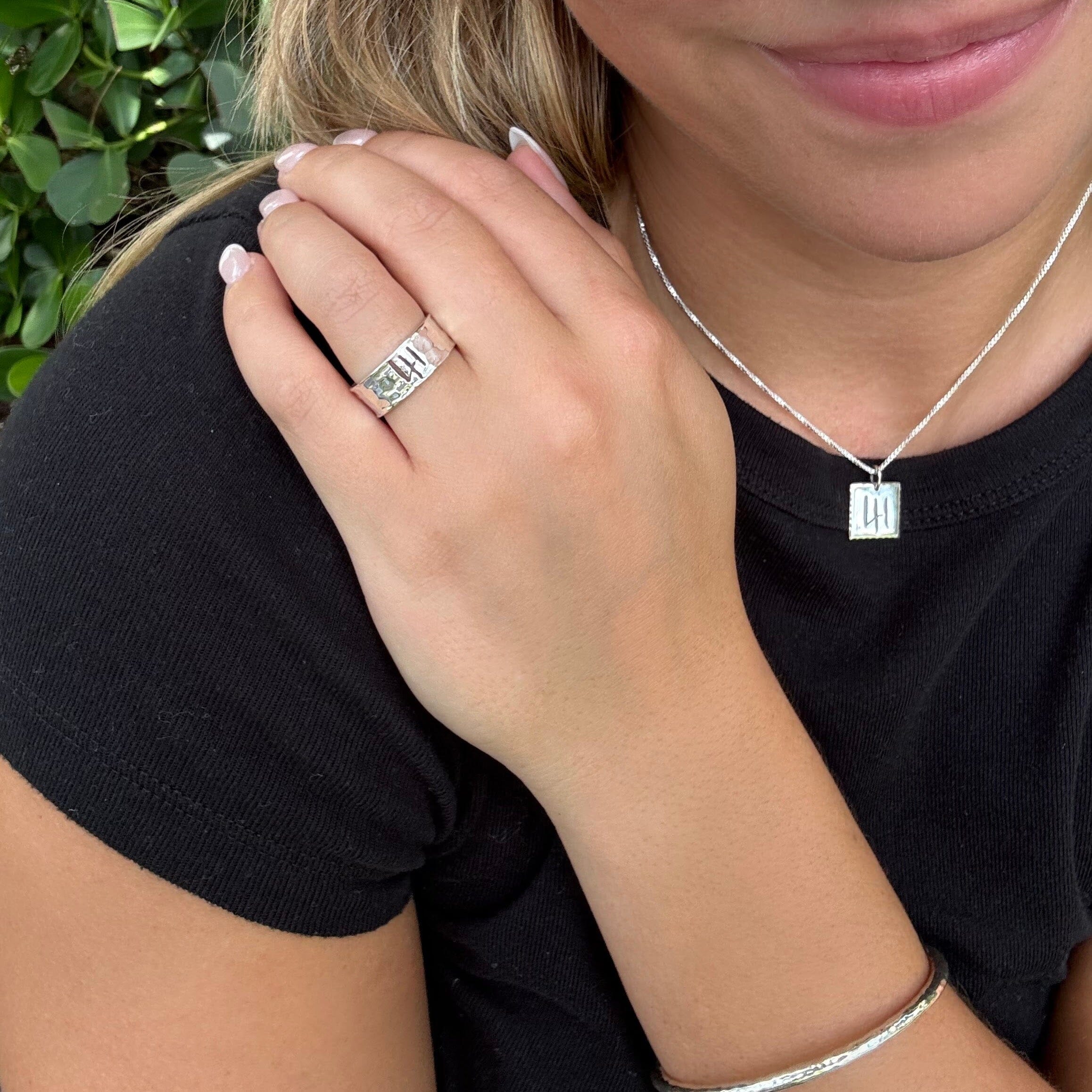 41 Ring - Sterling Silver - Image 9