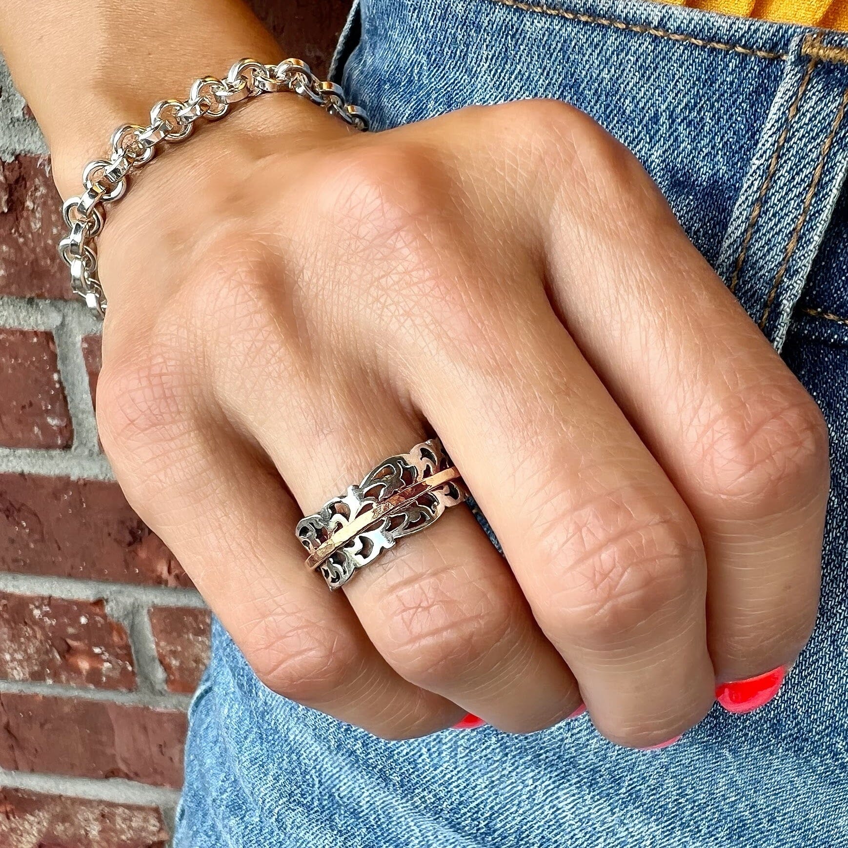 Adorned Filigree Ring - Image 2