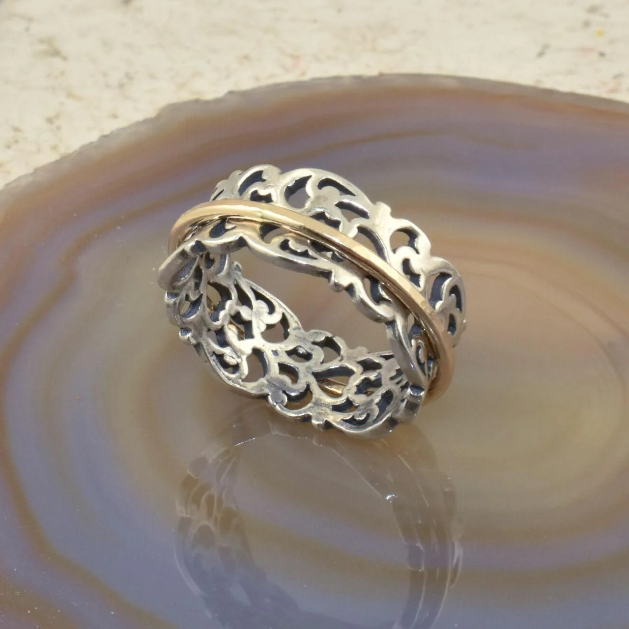 Adorned Filigree Ring - Image 3