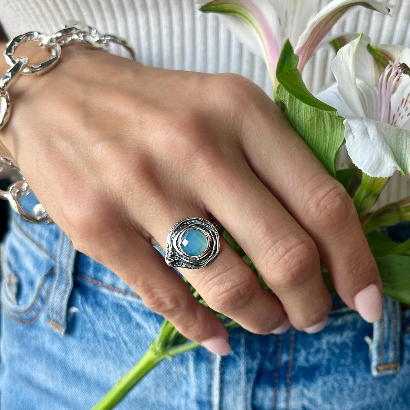 Aqua Lagoon Ring - Image 5