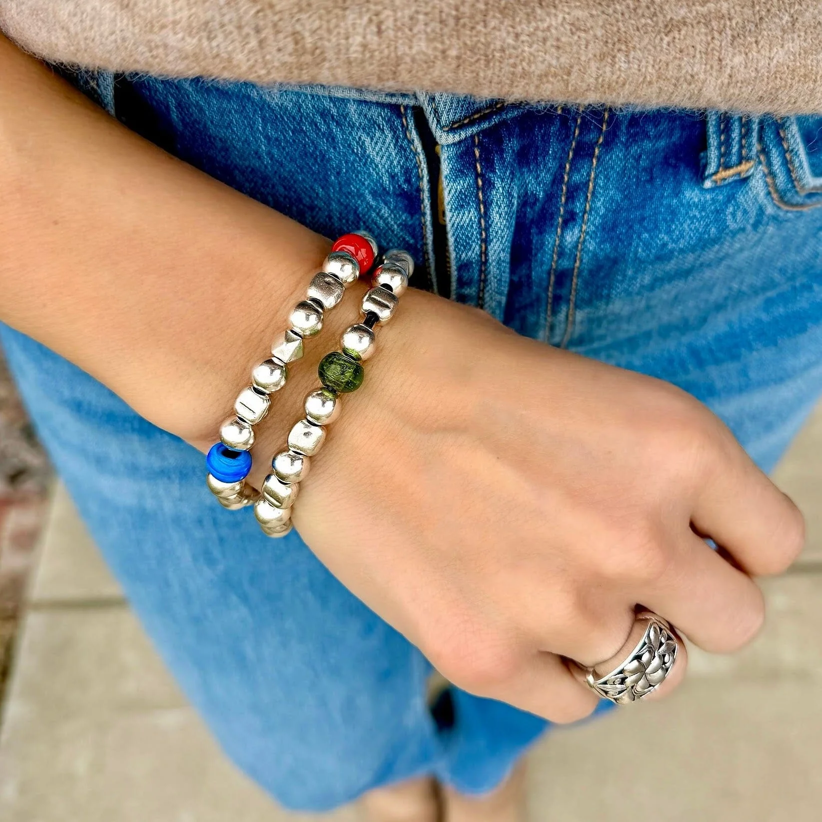 Bead Happy Bracelet - Image 4