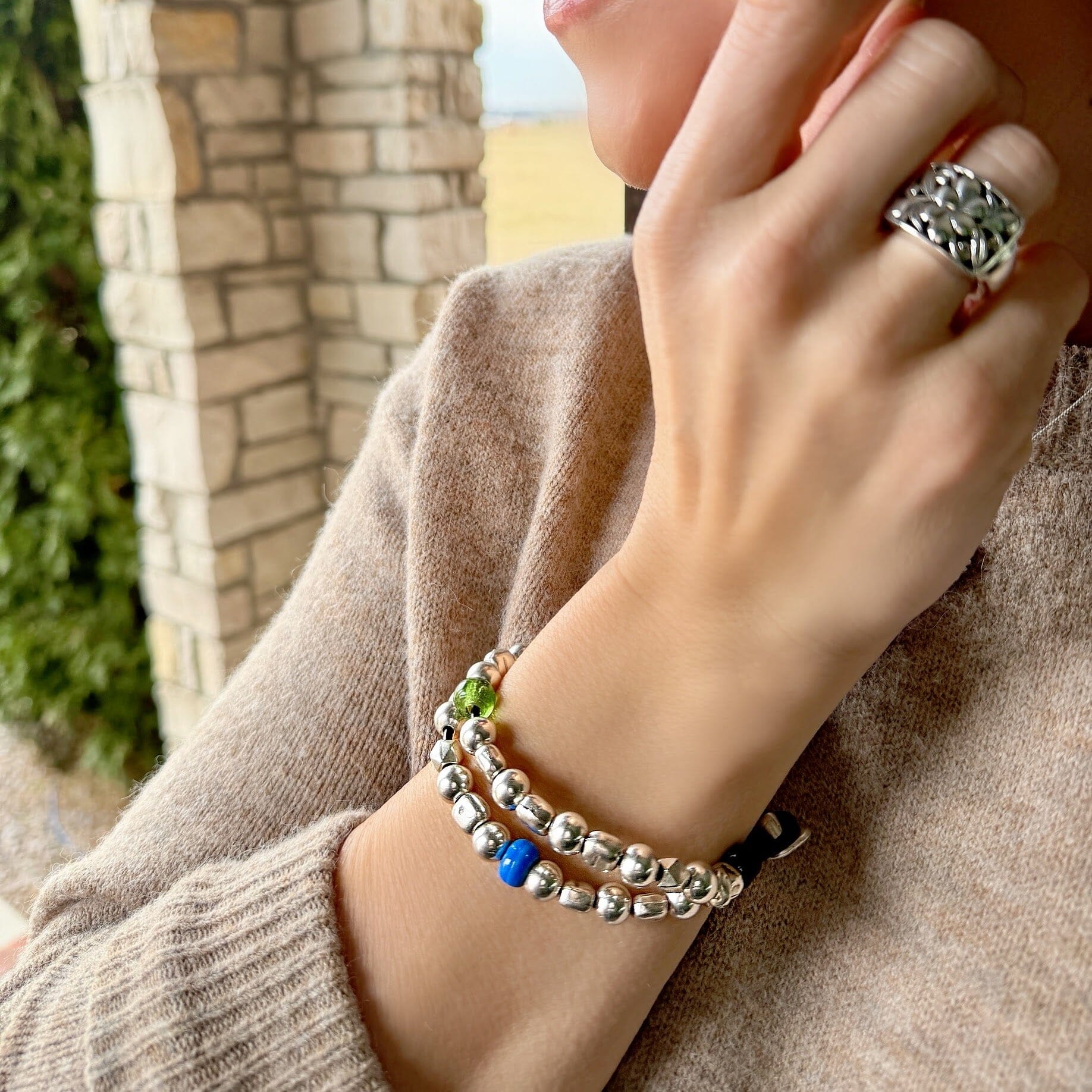Bead Happy Bracelet - Image 5