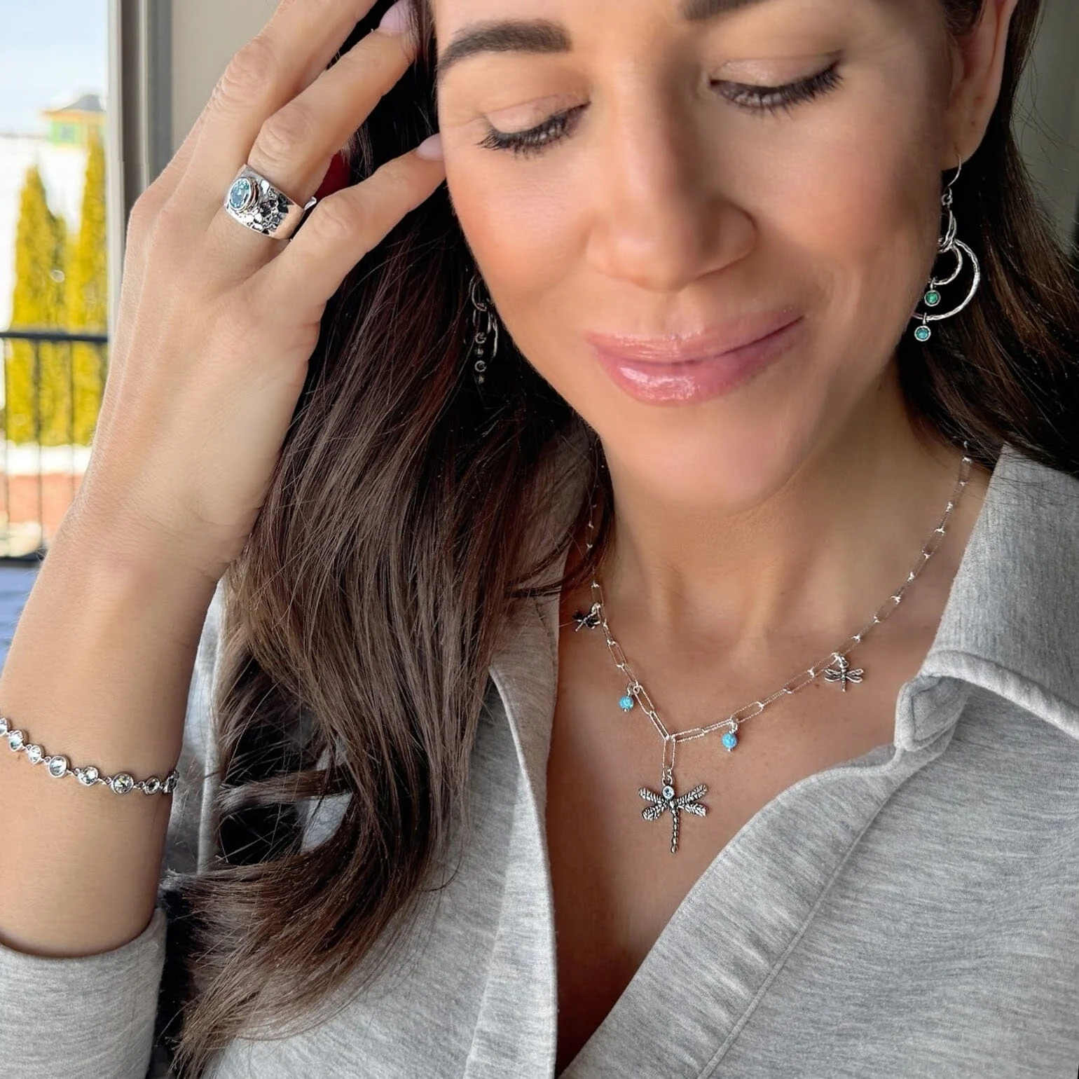 Bleu de Grace Necklace - Image 6