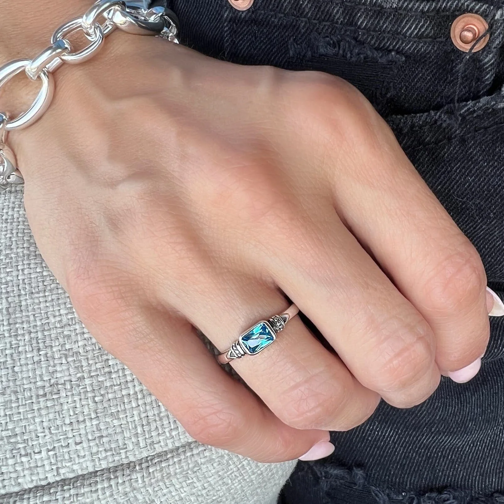 Blue Tribe Ring - Image 2