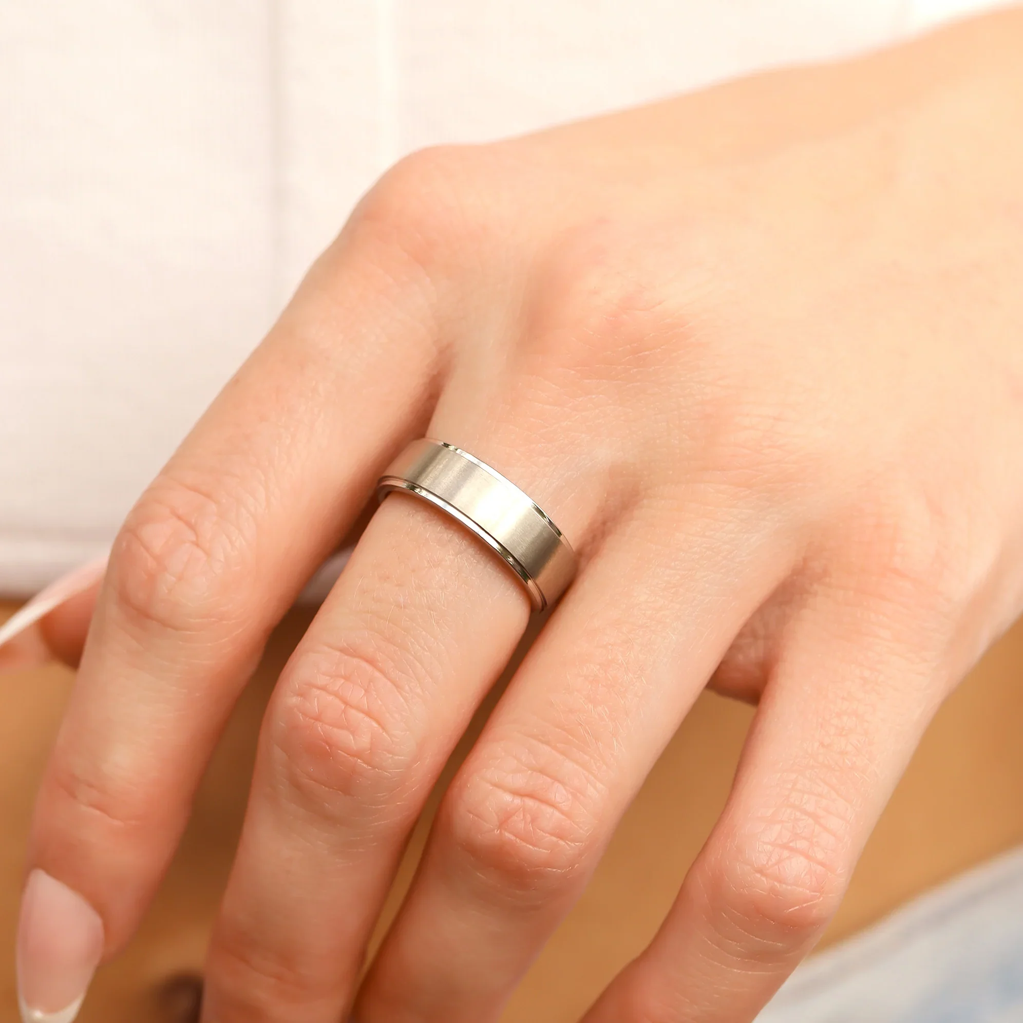 Brushed Stainless Band - Image 3