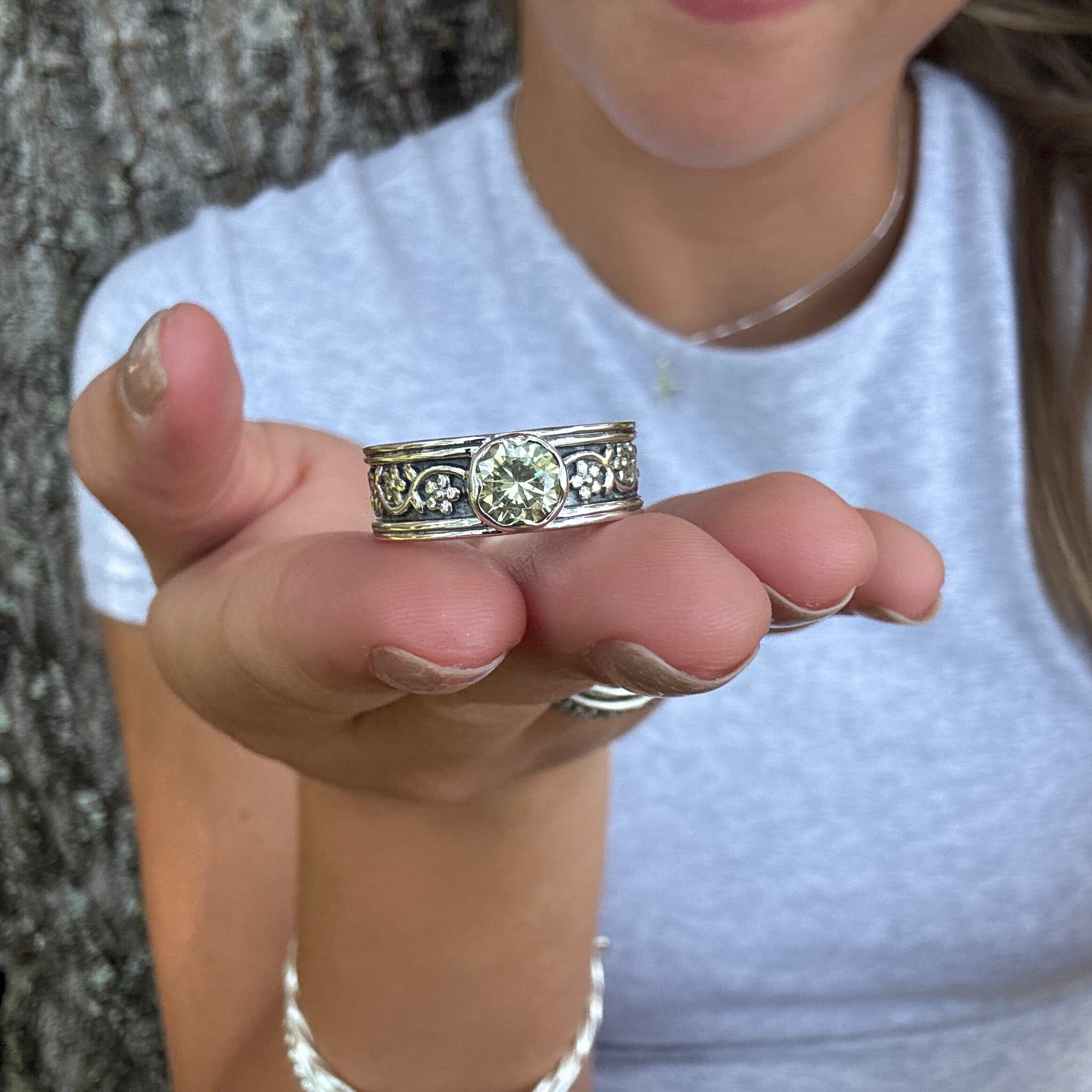 Callawassie Flower Ring - Image 6