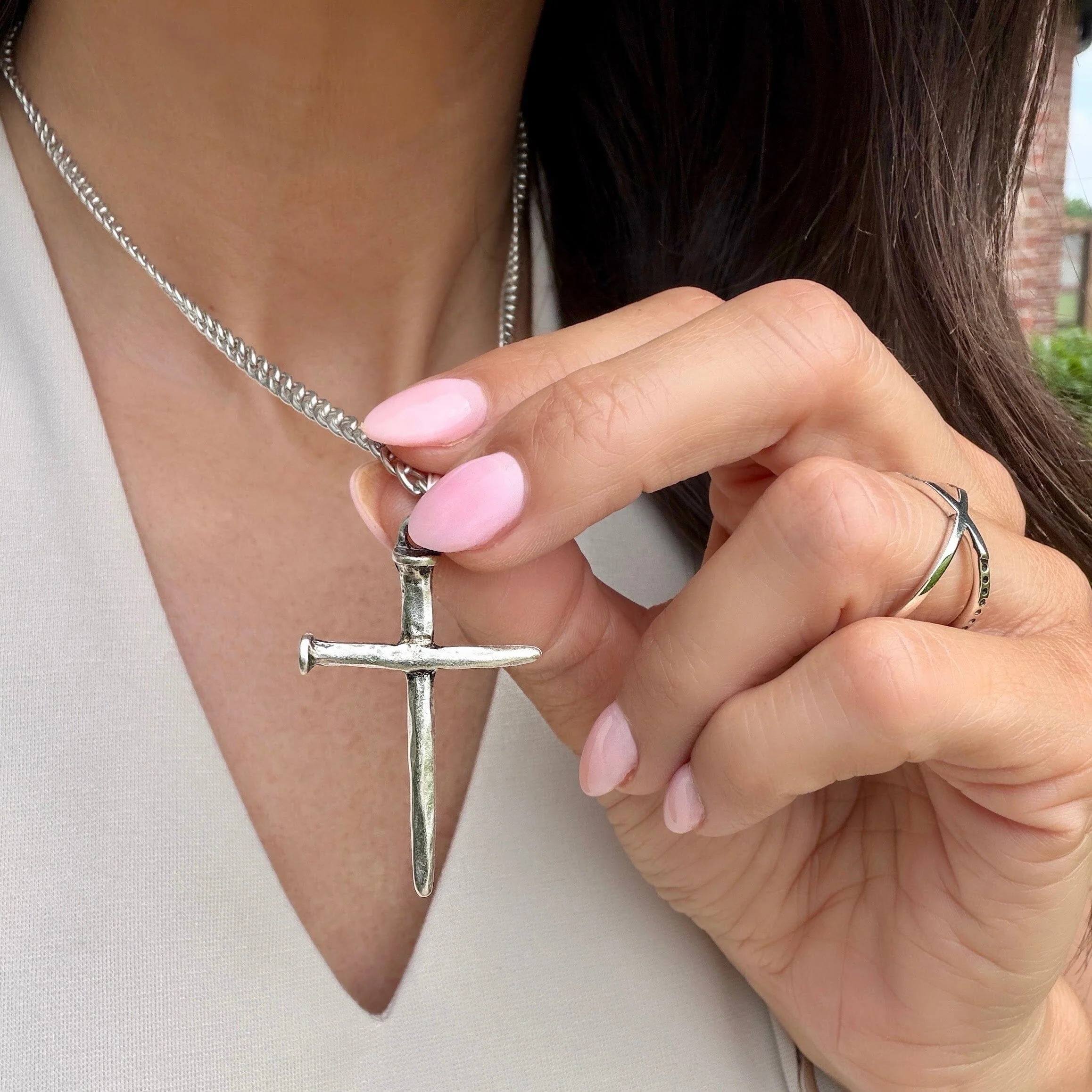 Carpenter's Cross Necklace - Image 3