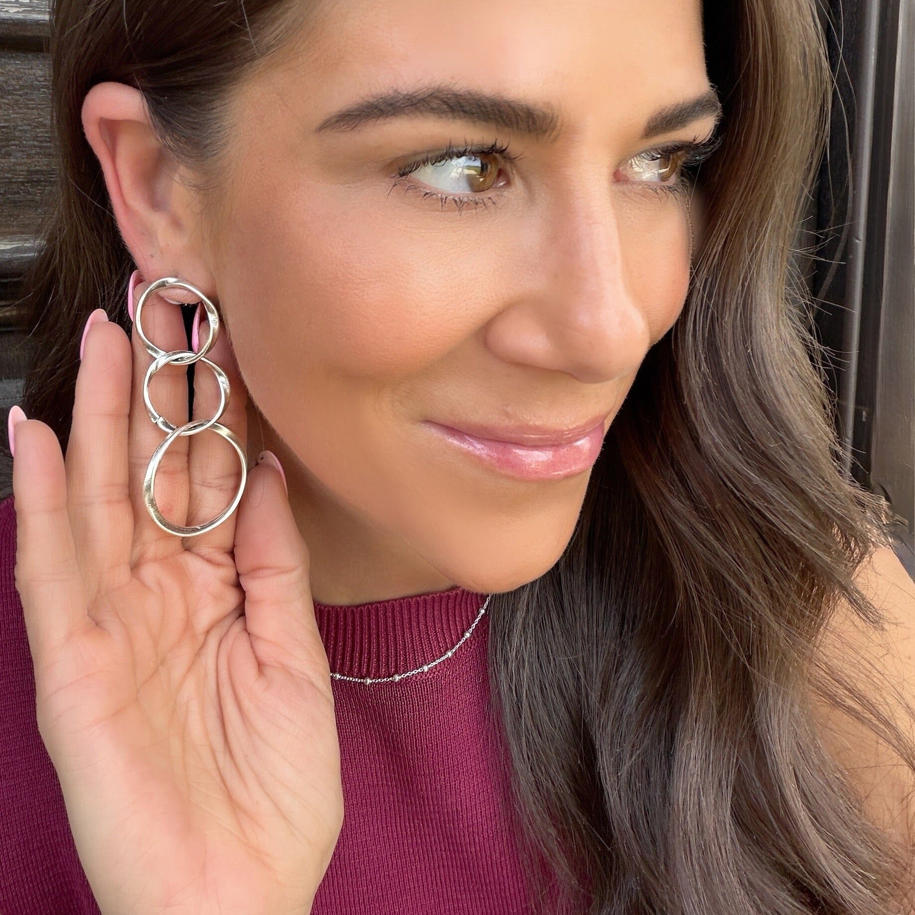 Chain Reaction Earrings - Image 2