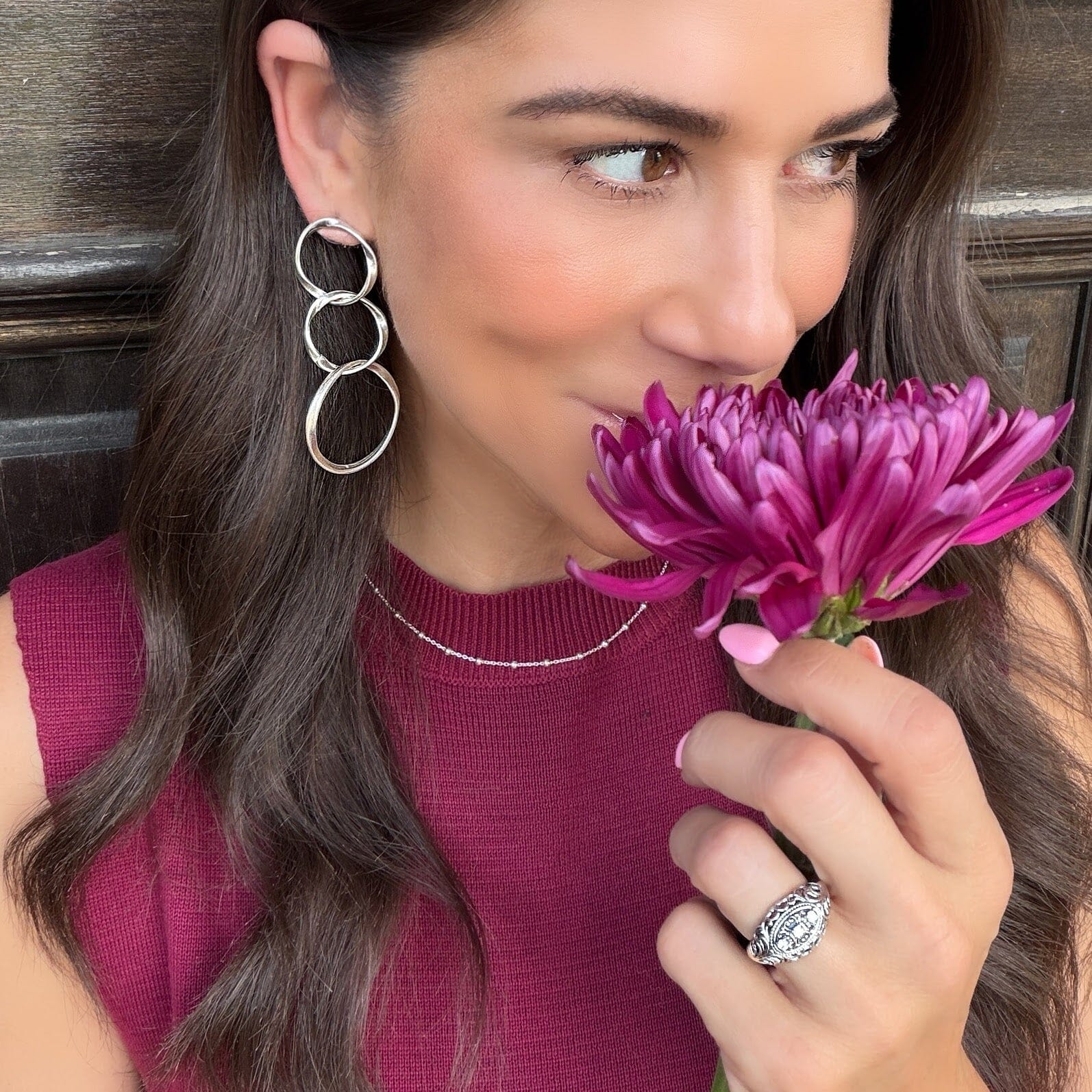 Chain Reaction Earrings - Image 4