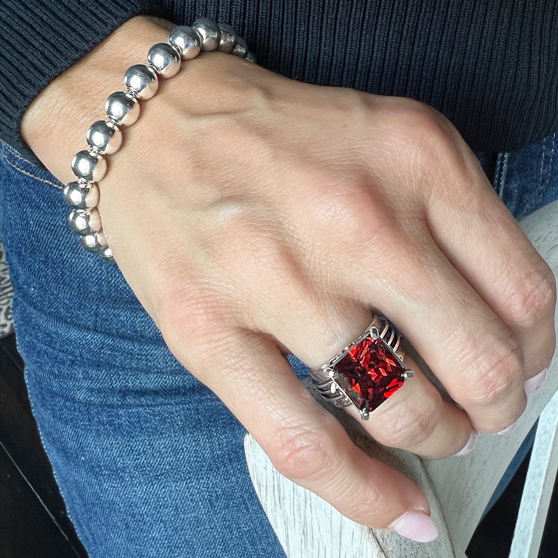 Cranberry Craze Ring - Image 2