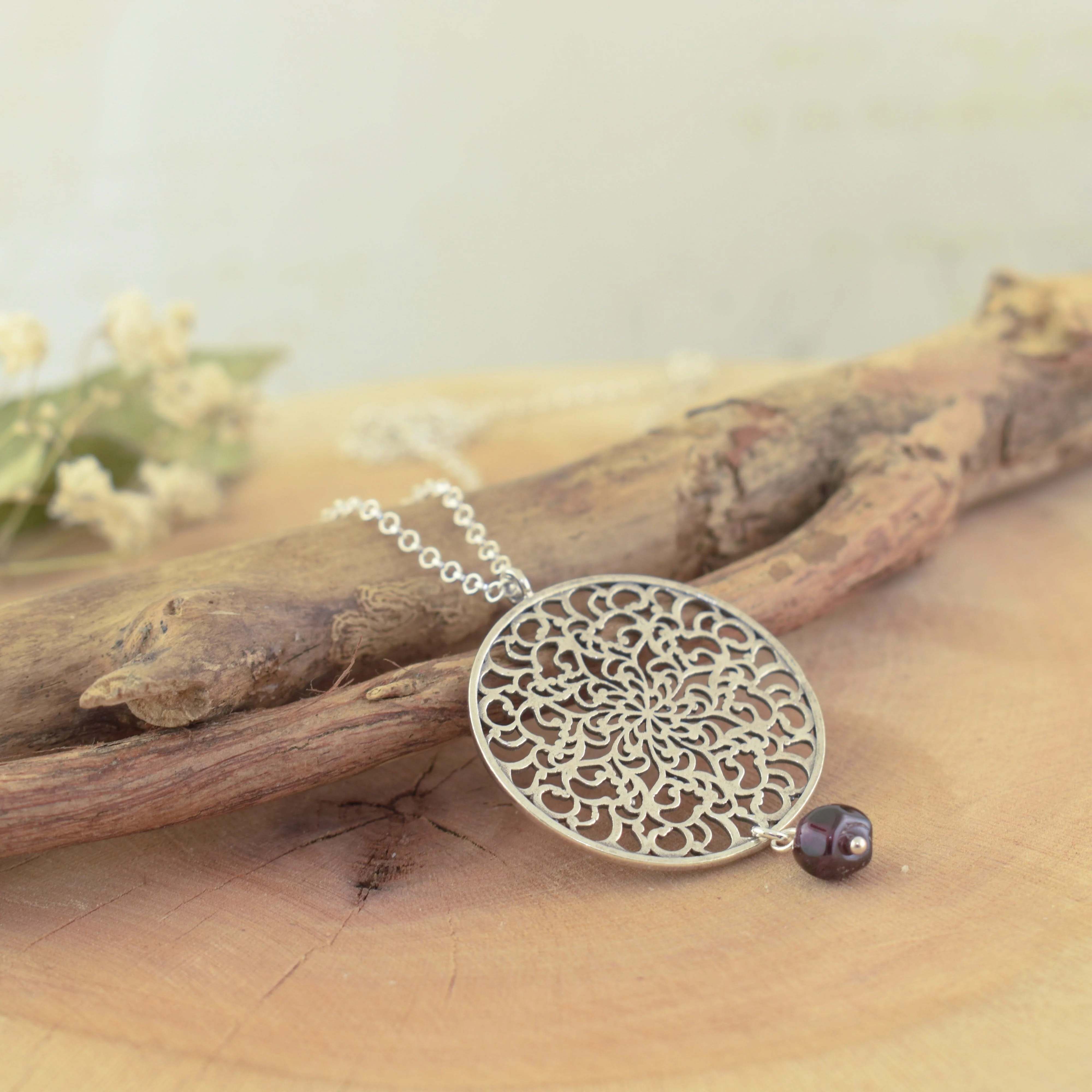 Crimson Echo Necklace