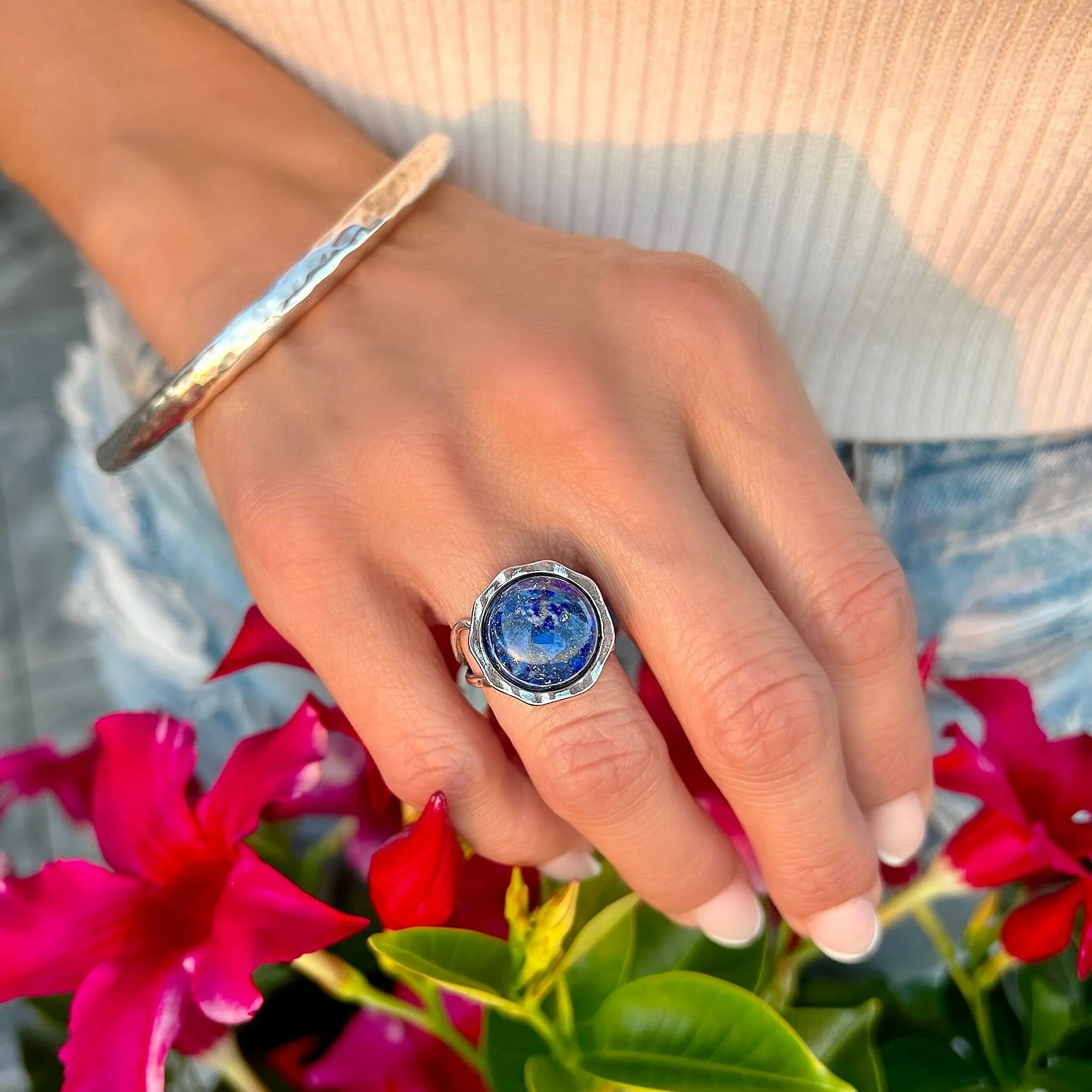 Denim and Blues Ring - Image 6