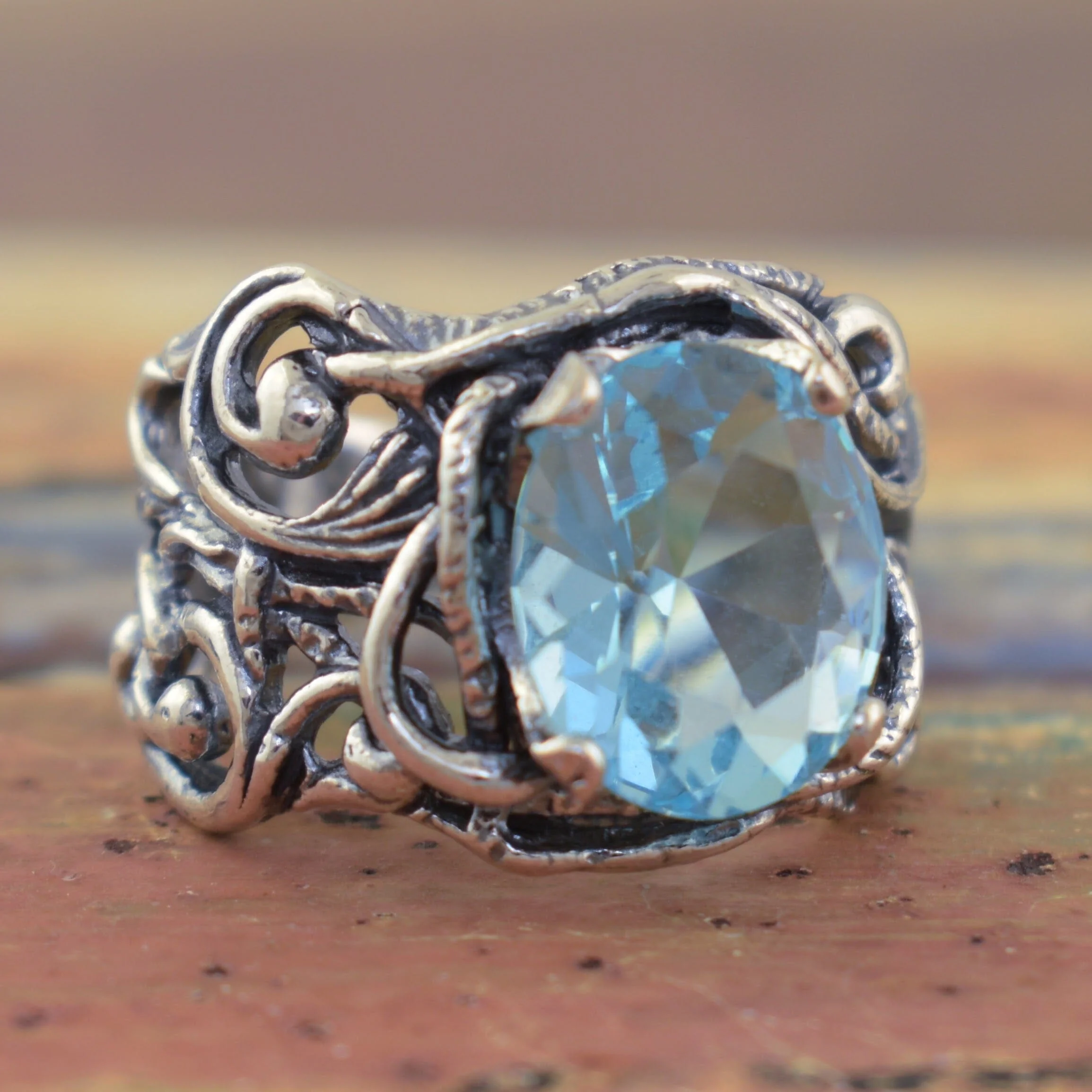 Fancy Splash Ring