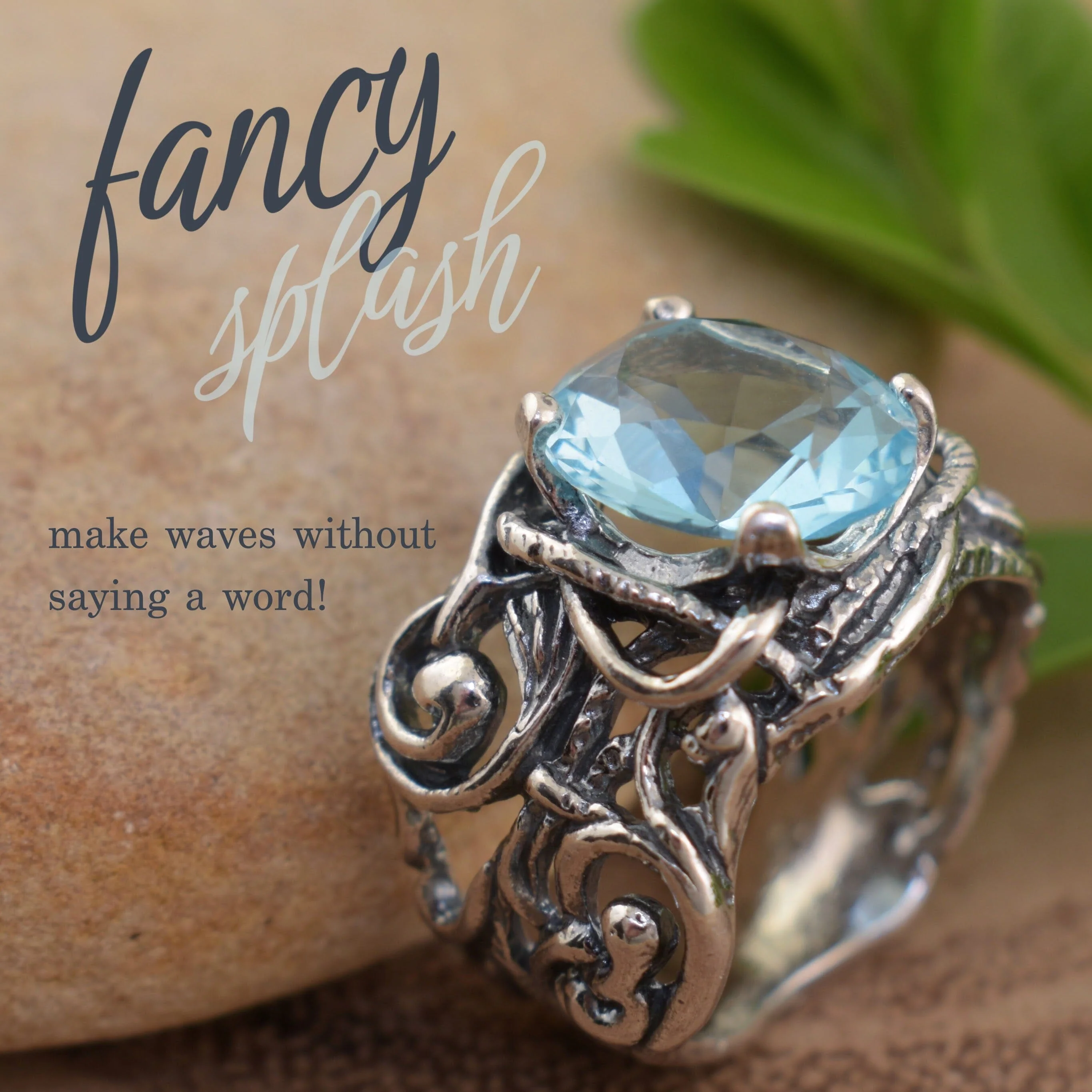 Fancy Splash Ring - Image 7