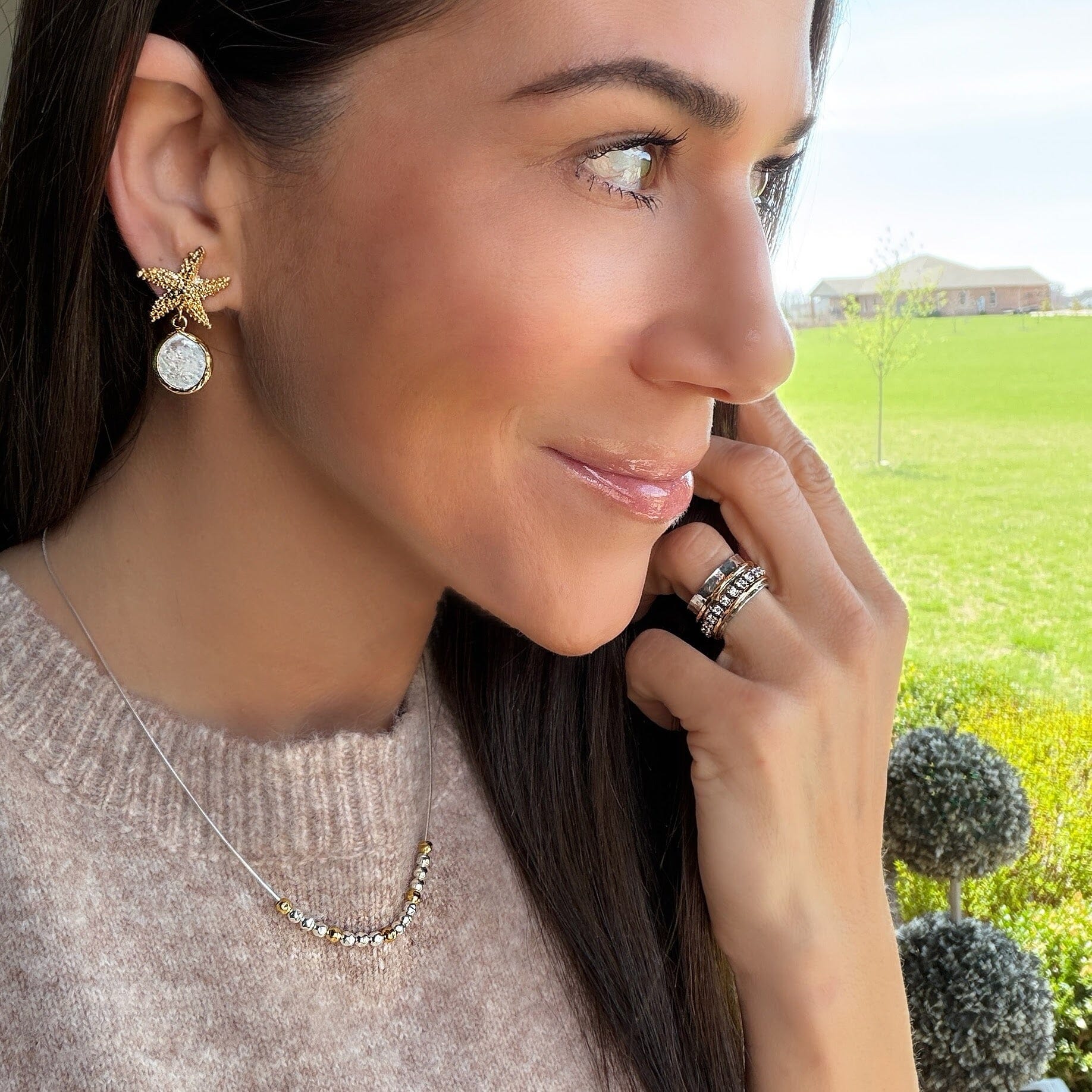 Golden Tide Earrings - Image 4