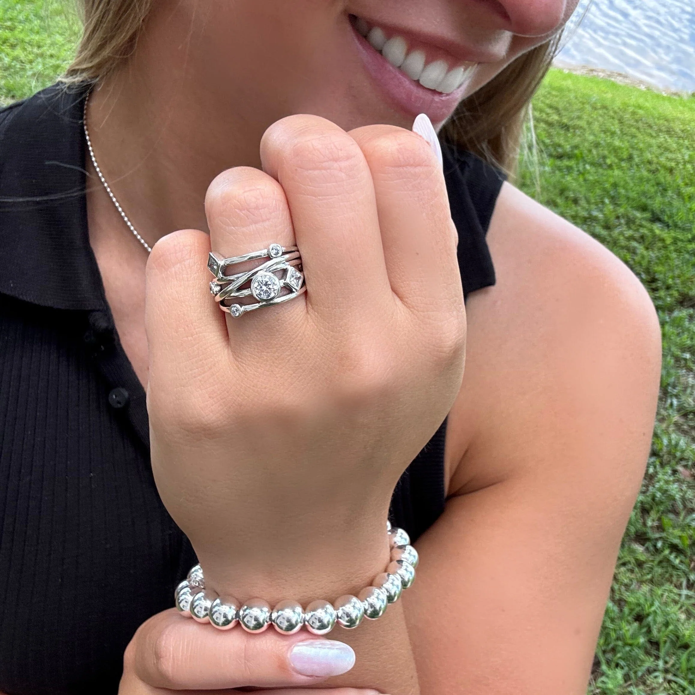 Happy Stacky Ring - Image 2
