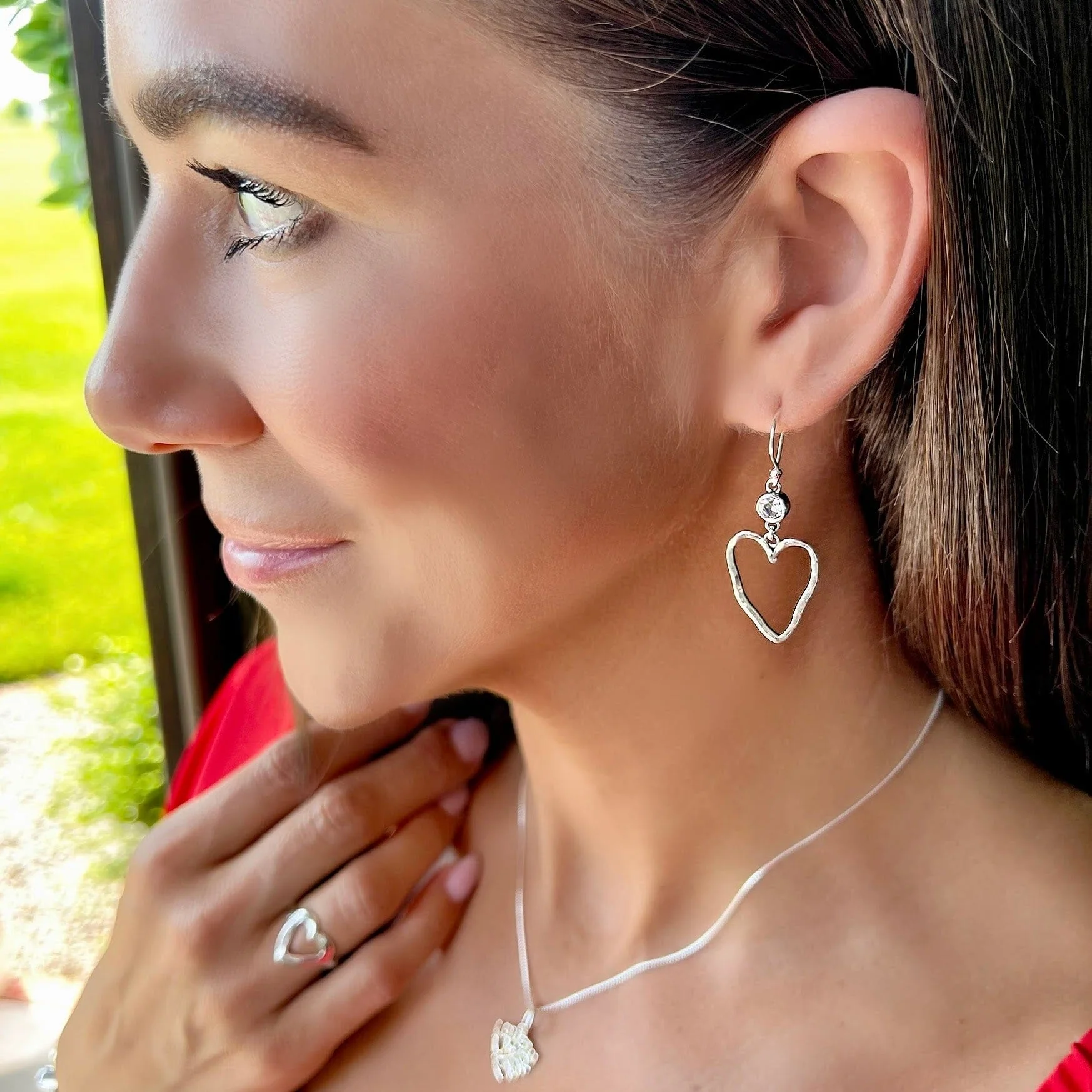 Hearts Aflutter Earrings - Image 2