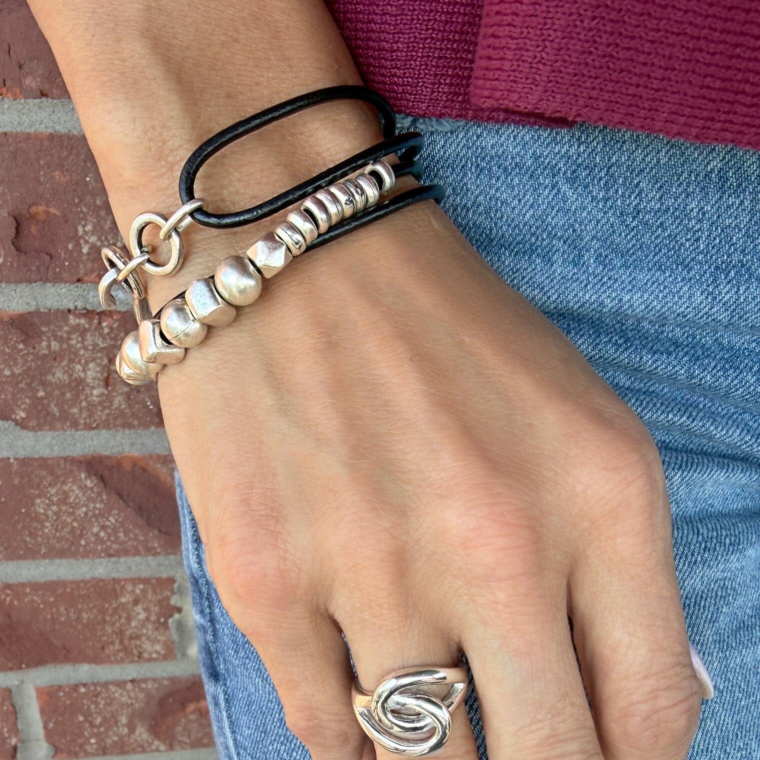 Hooked on Chic Wrap Bracelet - Image 5