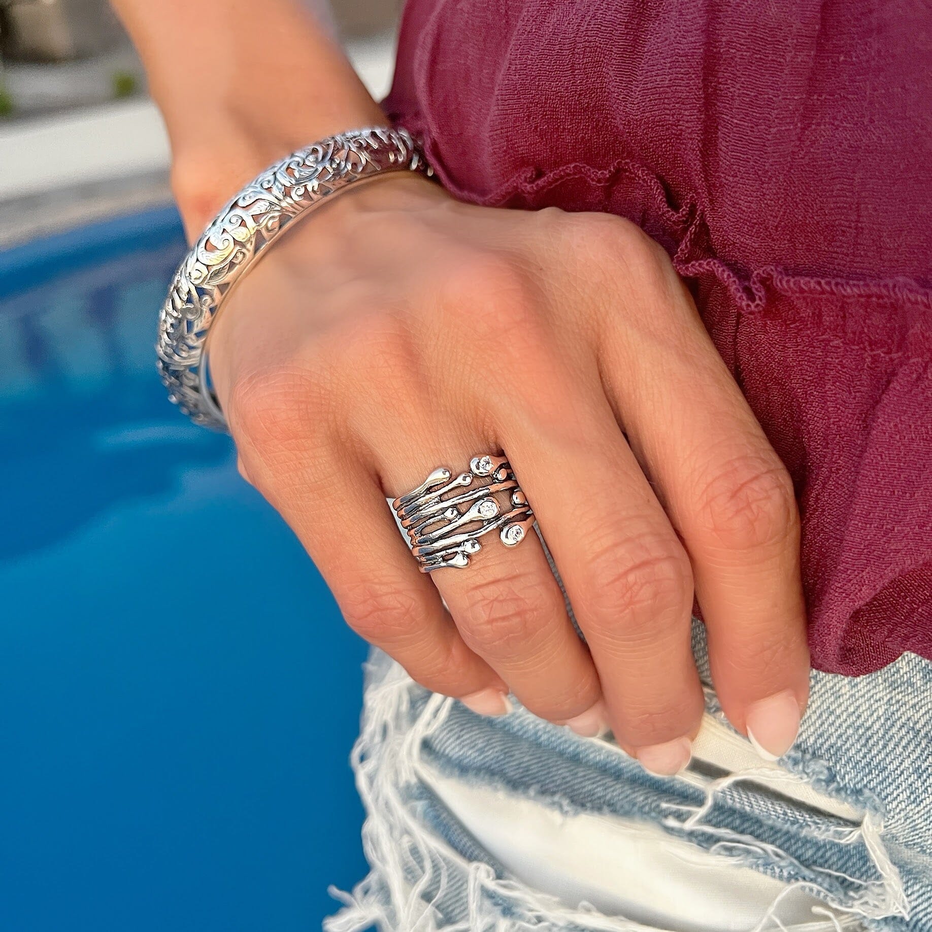 Hot Mess Ring - Size 6 - Image 2