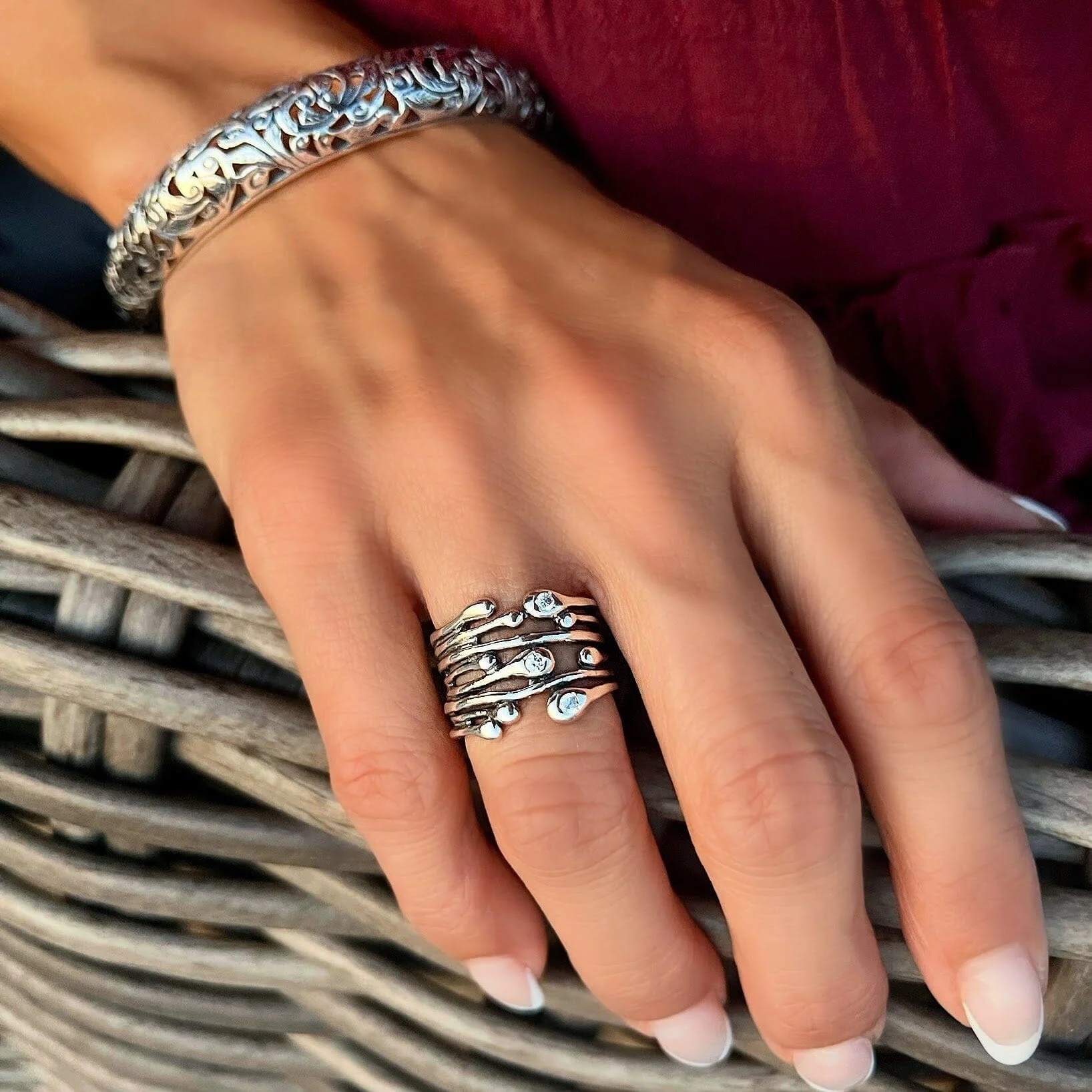 Hot Mess Ring - Size 6 - Image 6