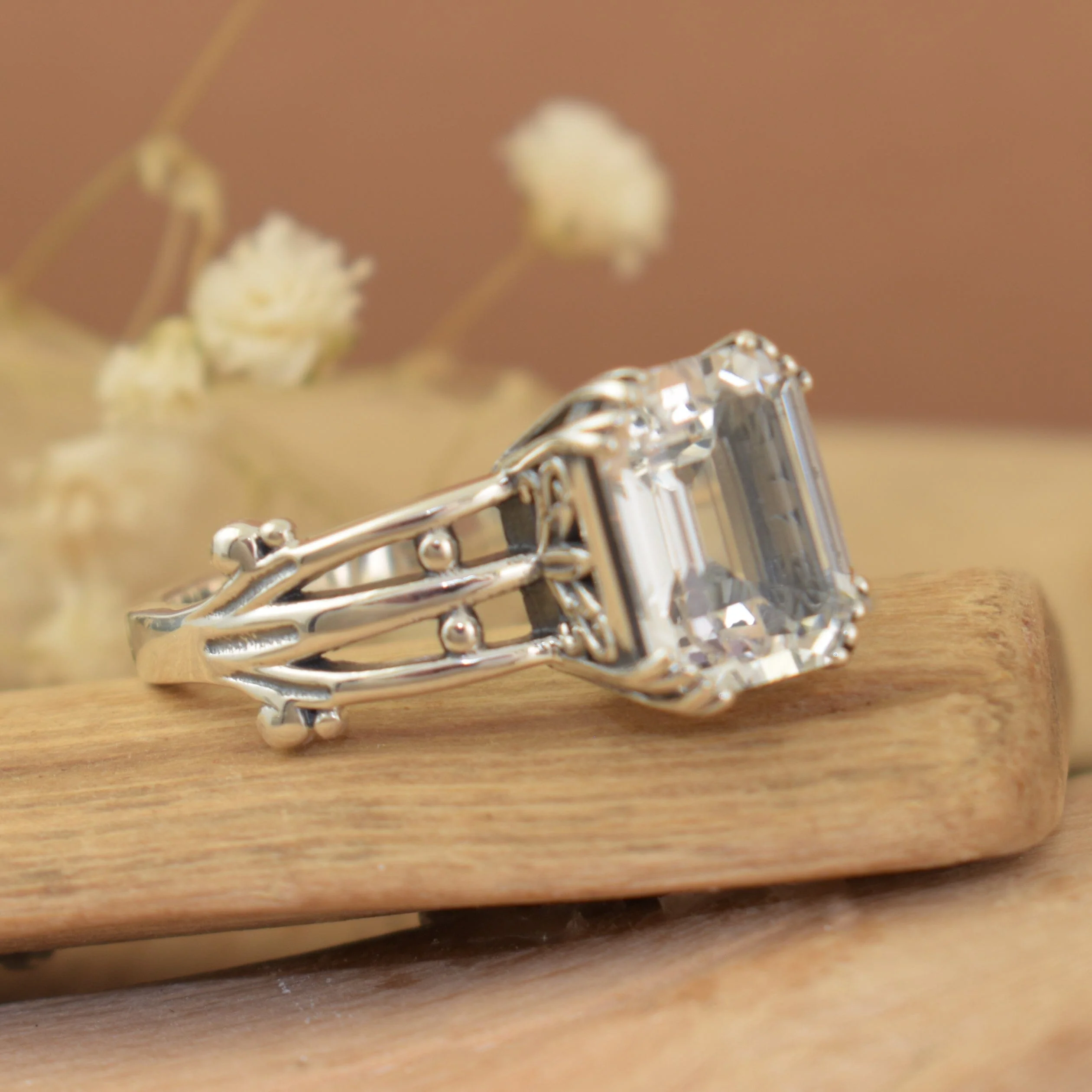 Iced Topaz Ring - Image 3