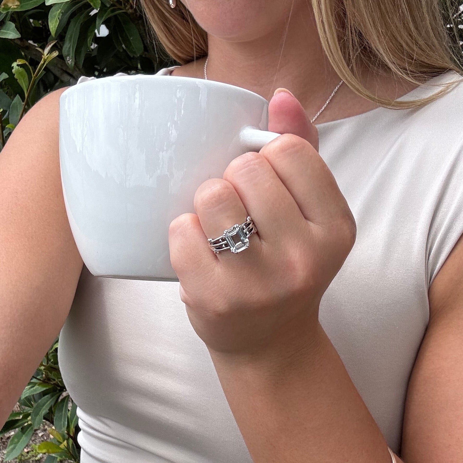 Iced Topaz Ring - Image 5