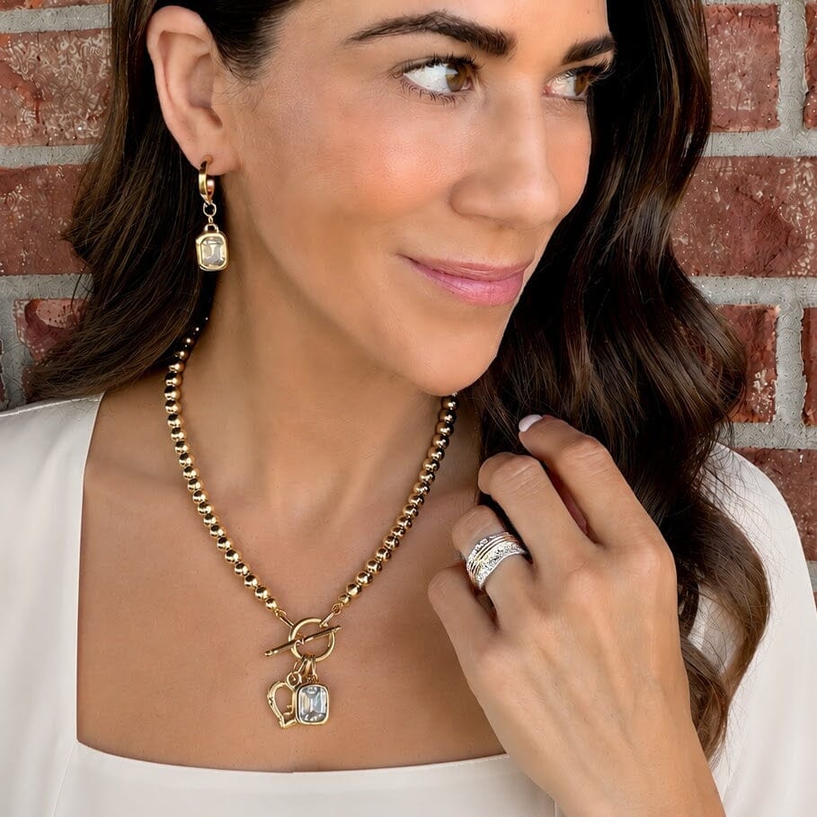 Key to My Sass Necklace - Gold - Image 4