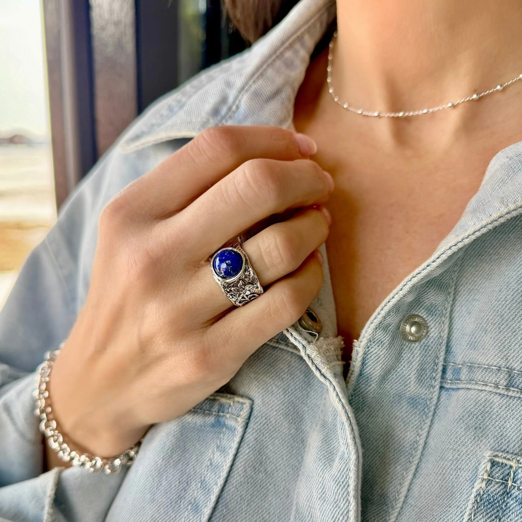 Lapis Garden Ring - Image 4