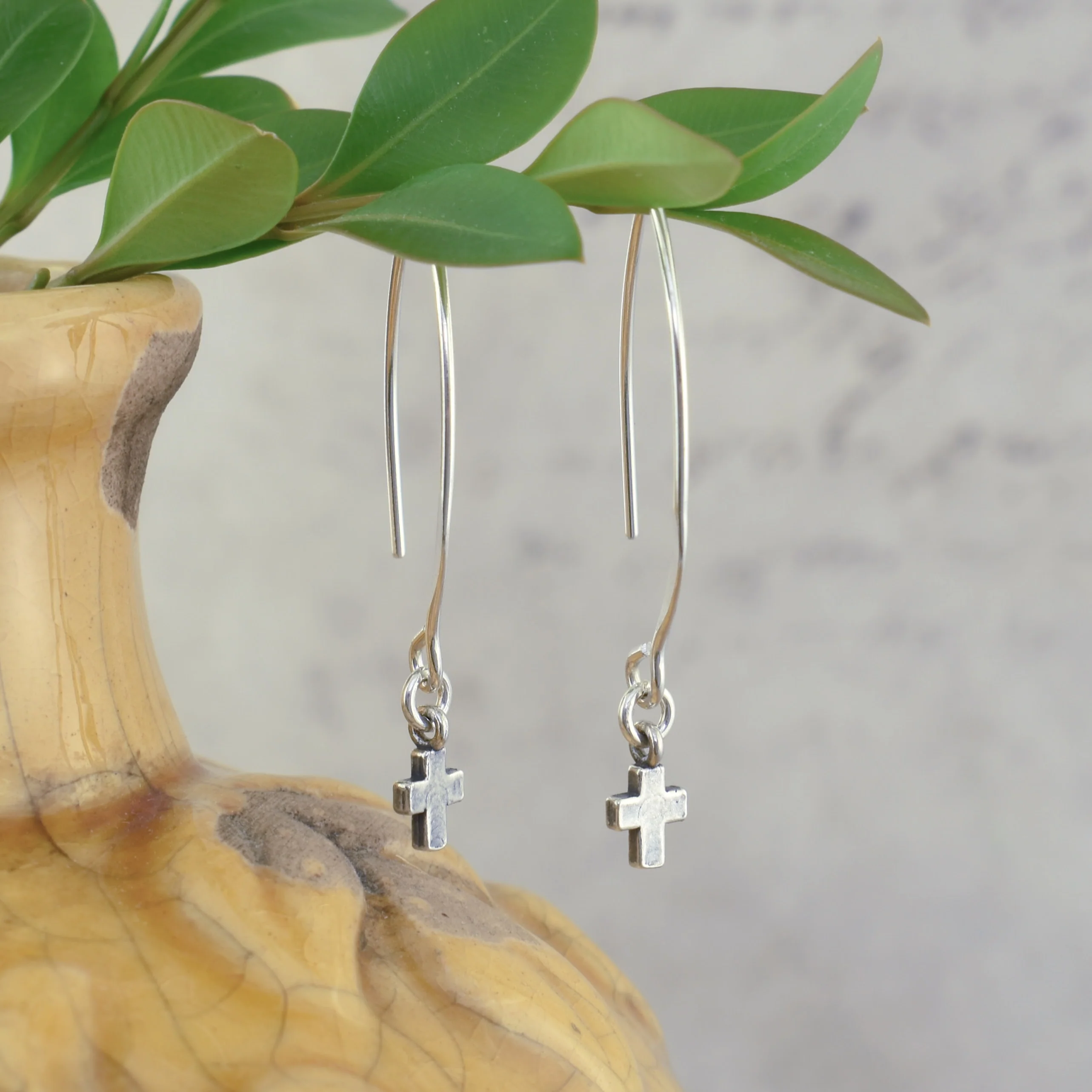 Lead Me Earrings - Silver