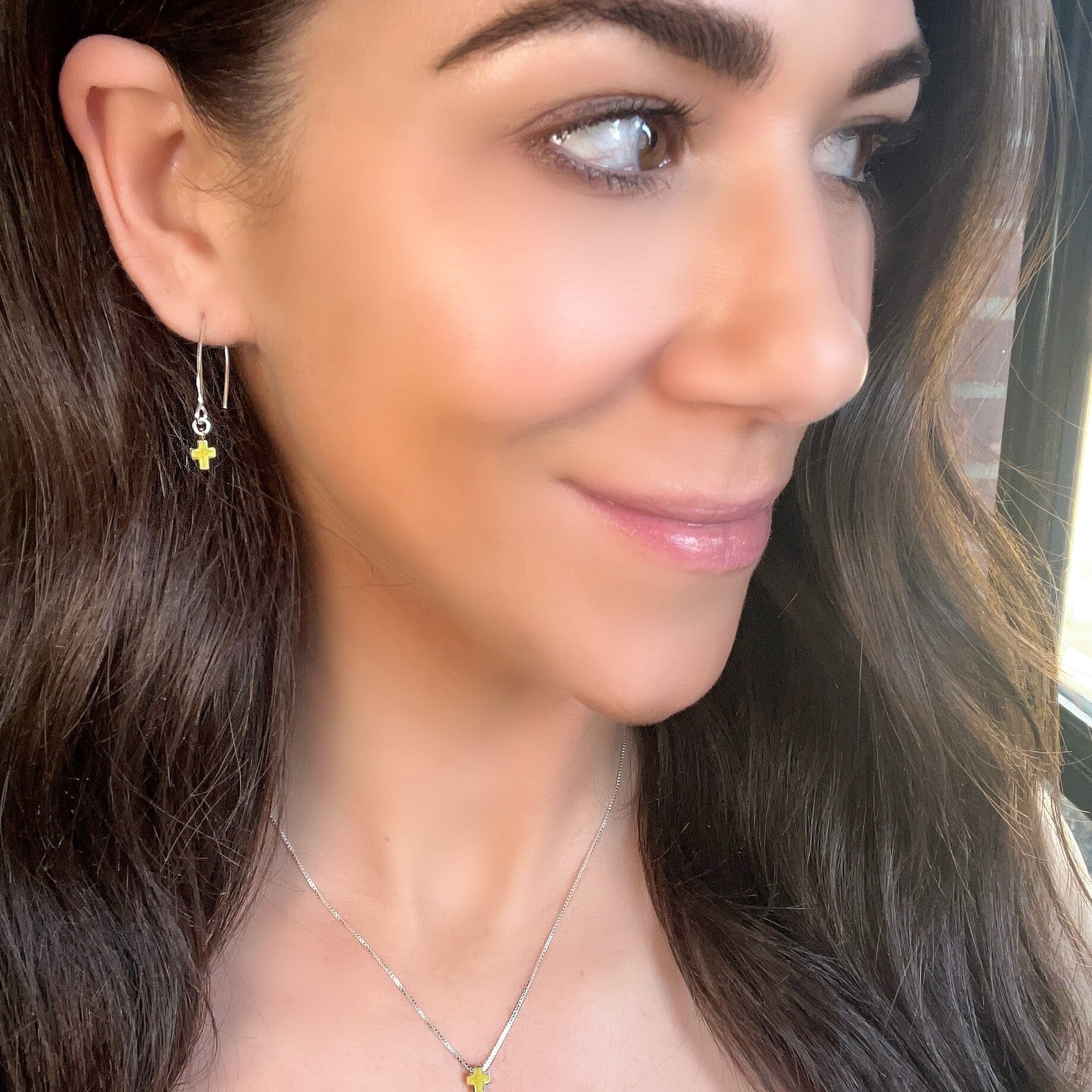 Lead Me Earrings - Gold - Image 2