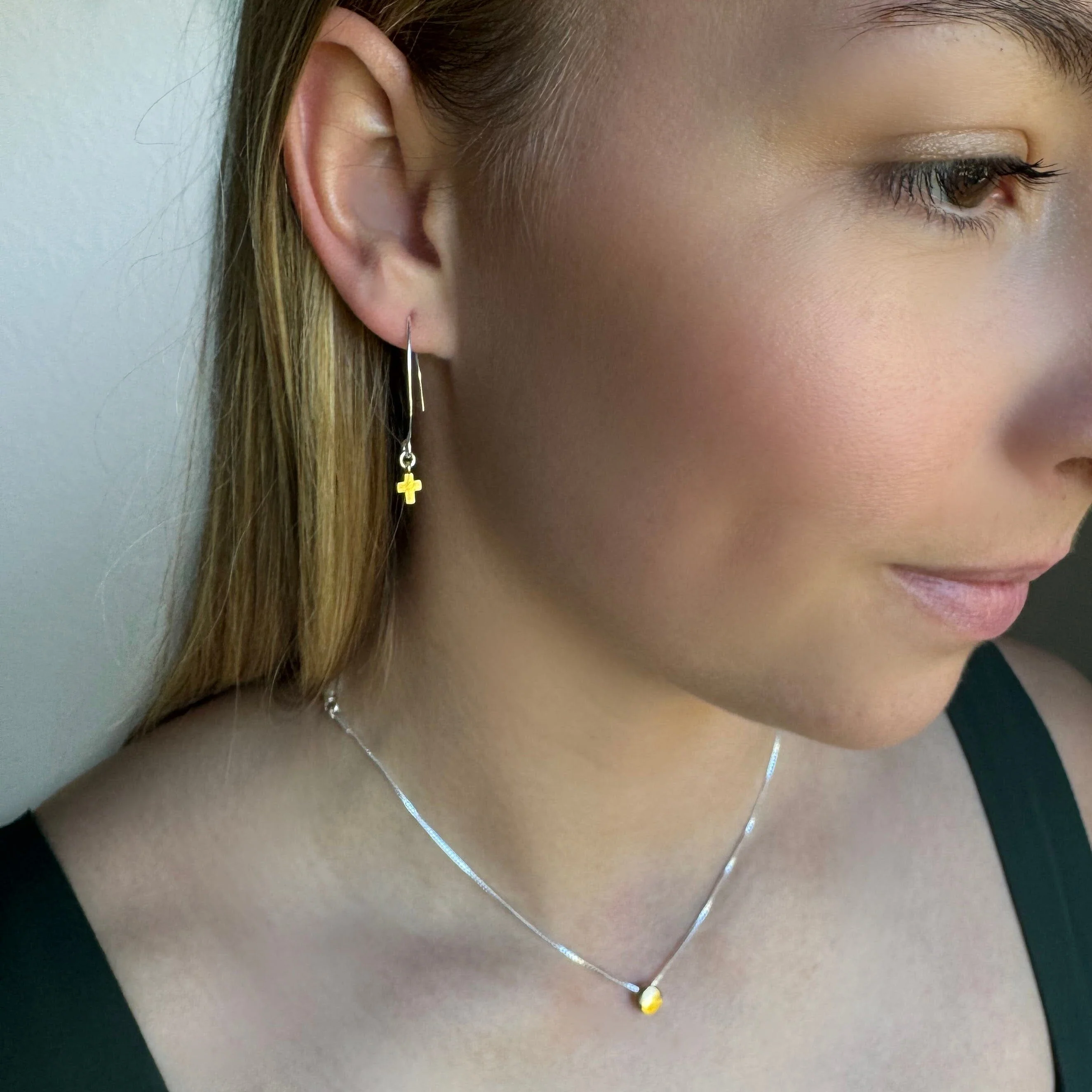 Lead Me Earrings - Gold - Image 4
