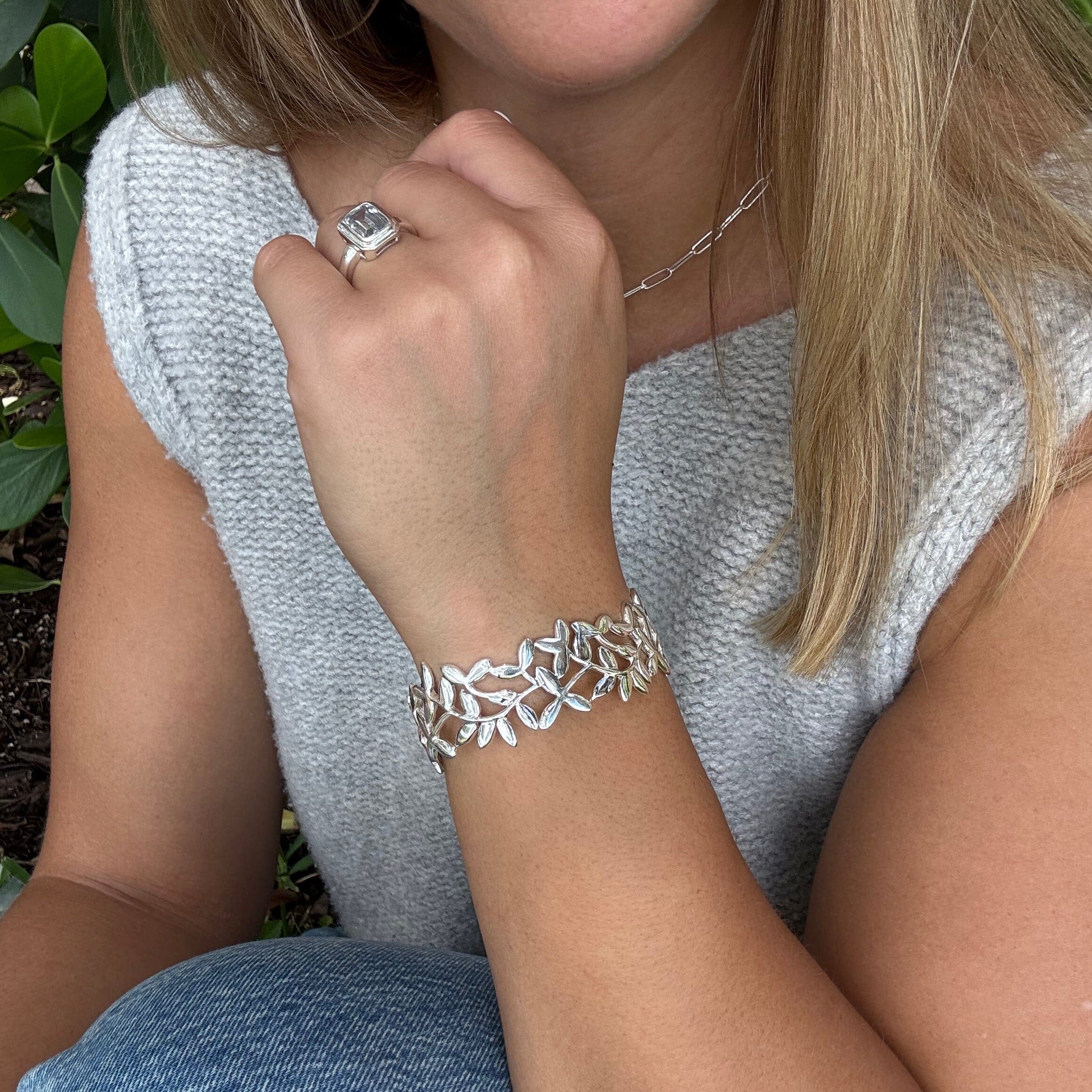 Leaf Me Be Cuff - Image 4
