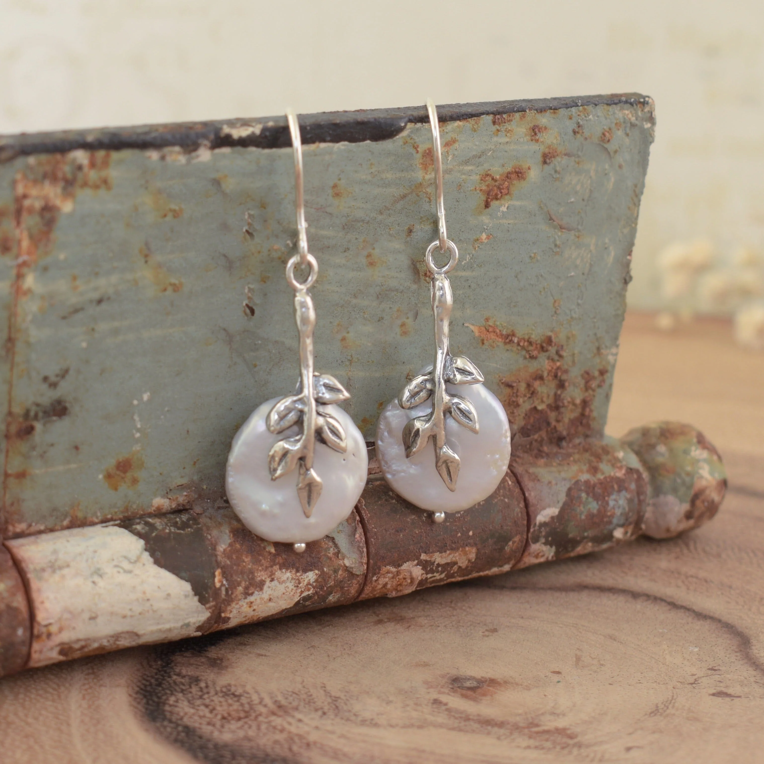 Leaf'n Me Hanging Earrings
