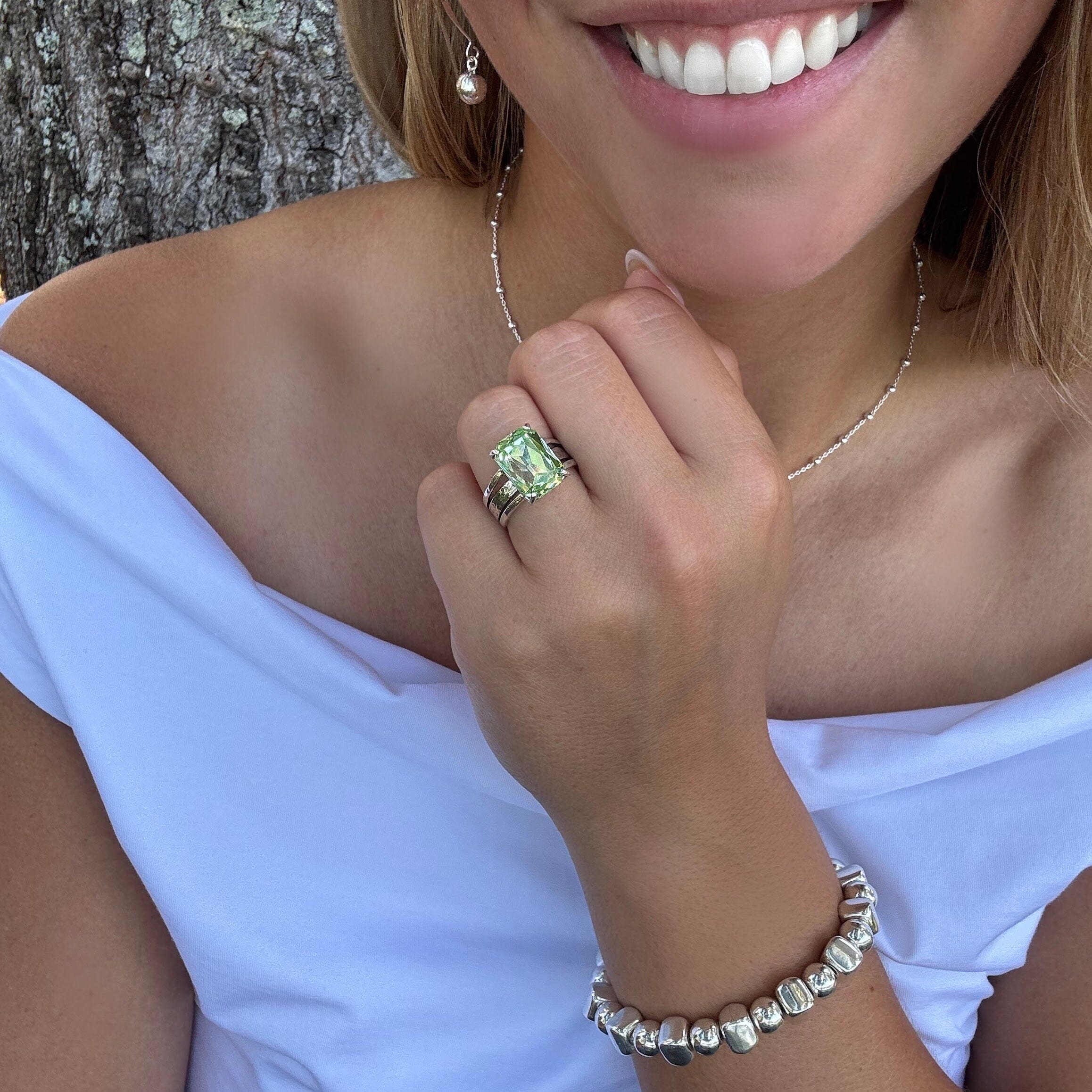 Lime Crush Ring - Image 2