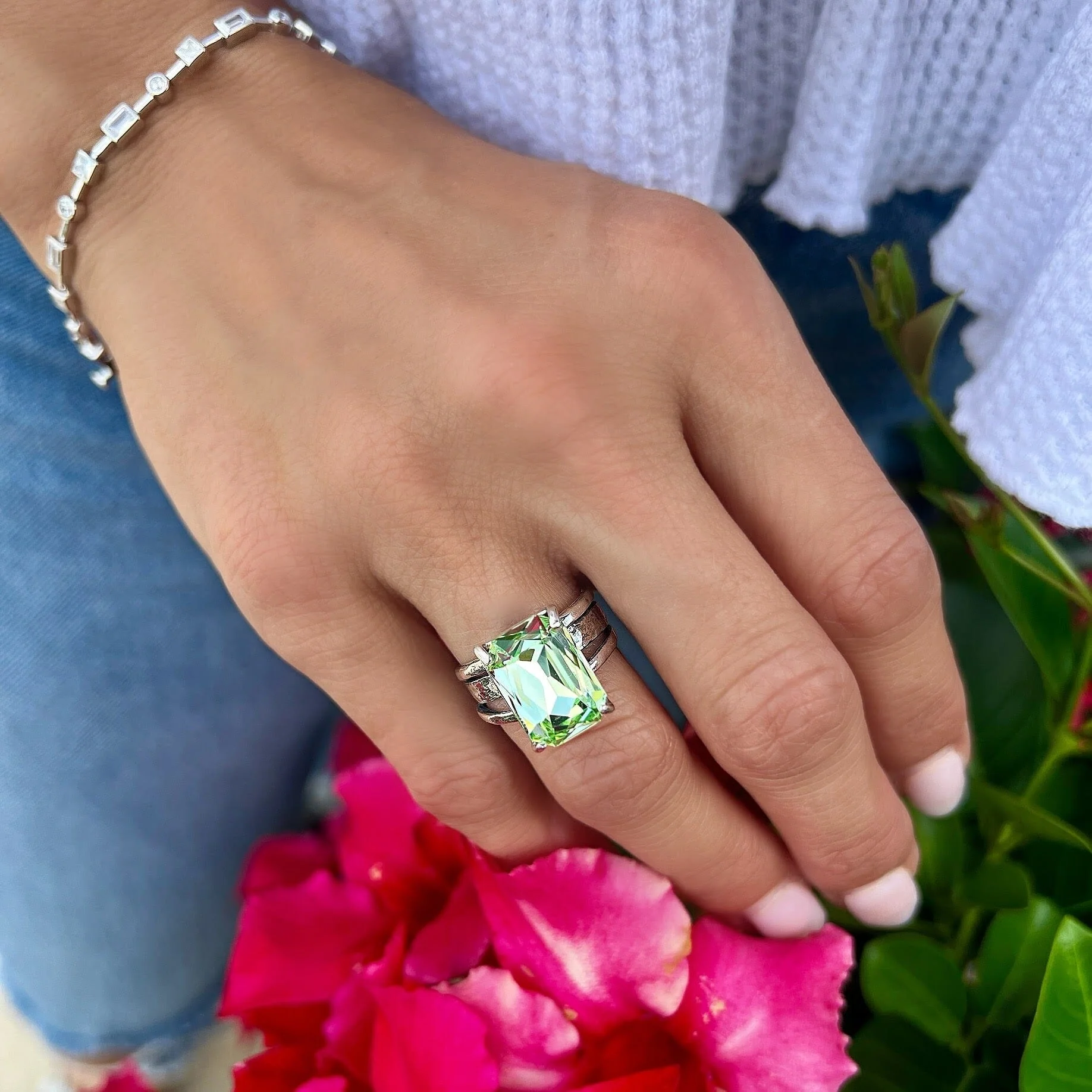 Lime Crush Ring - Image 6