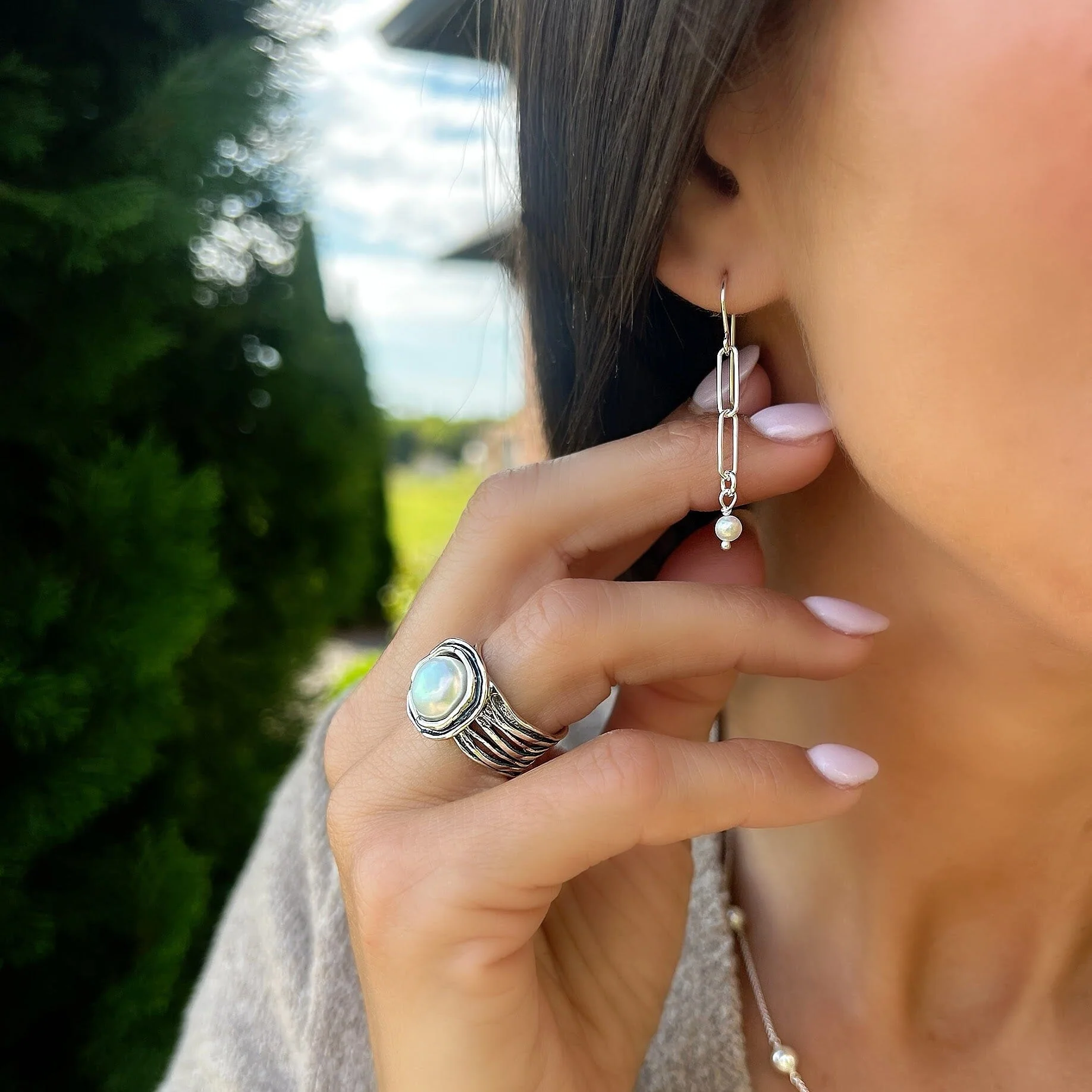 Line Up Earrings - Image 2