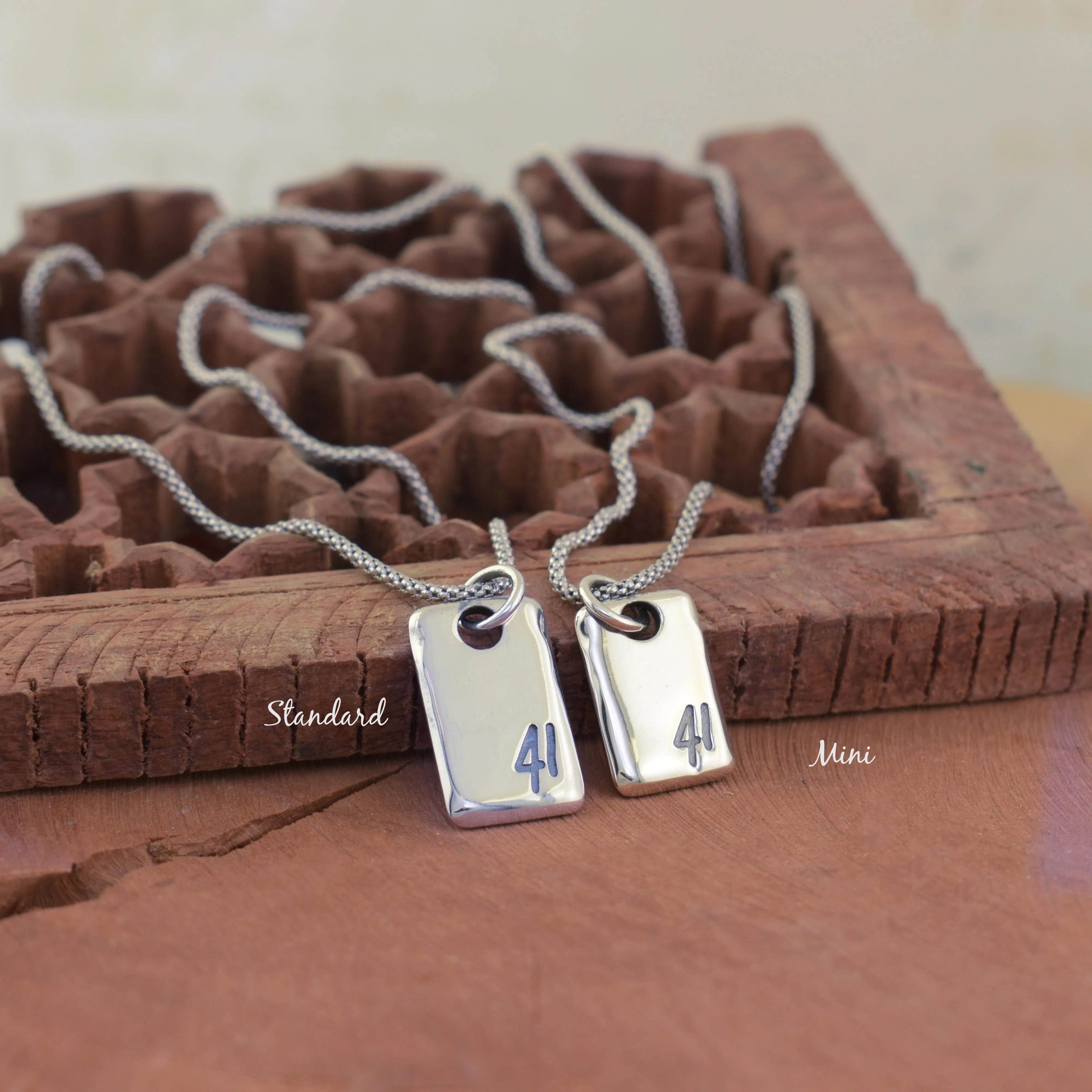 41 Tag Necklace (unisex) - Image 5