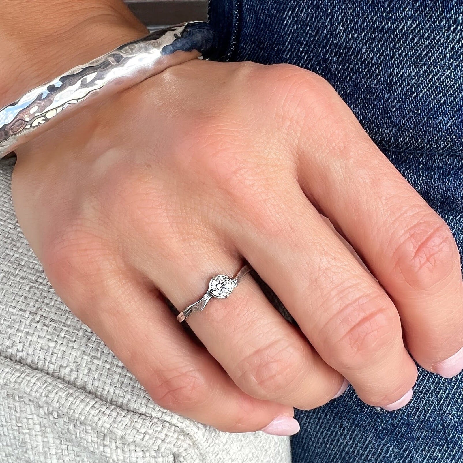 Nesting Stack Ring - Silver - Image 2