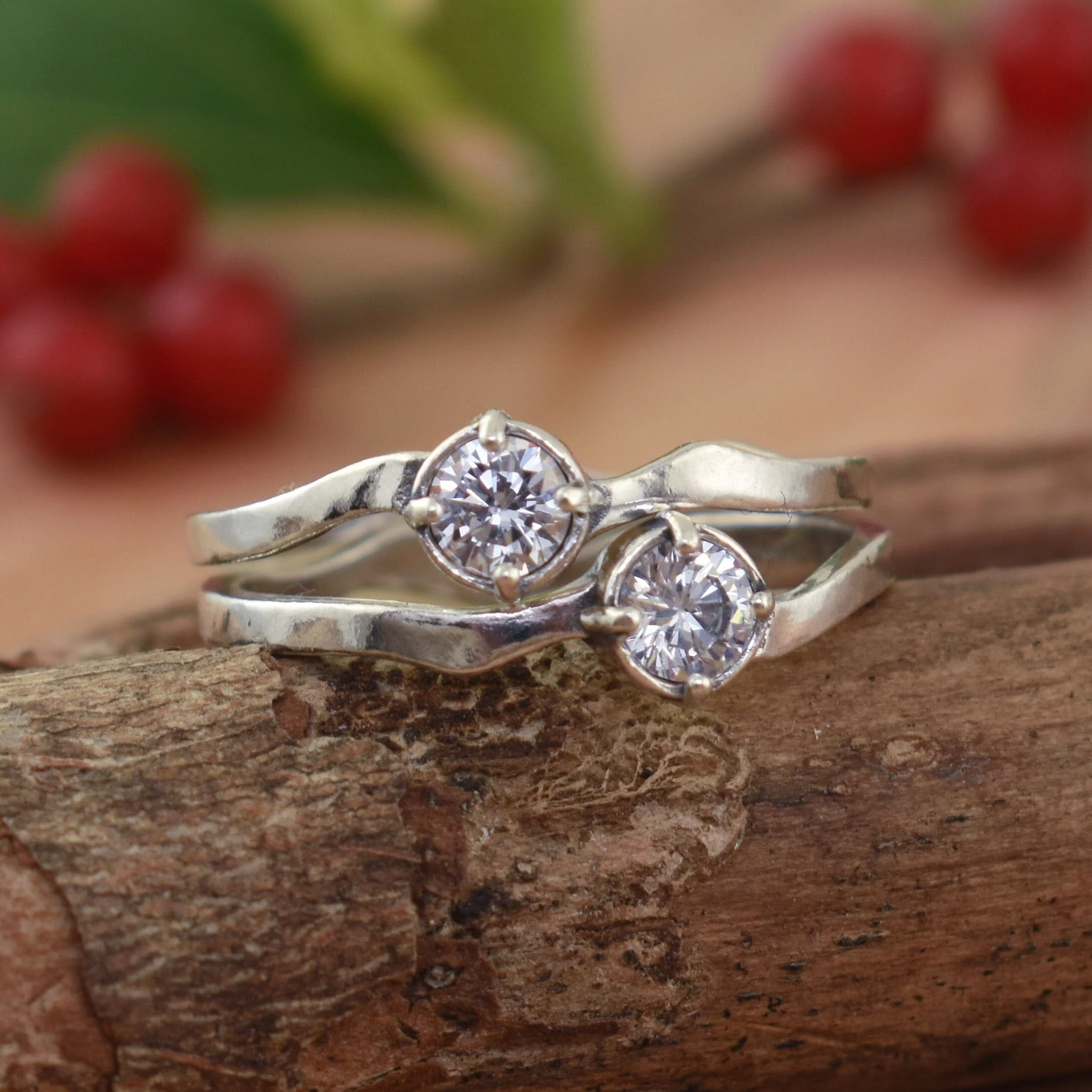 Nesting Stack Ring - Silver - Image 3