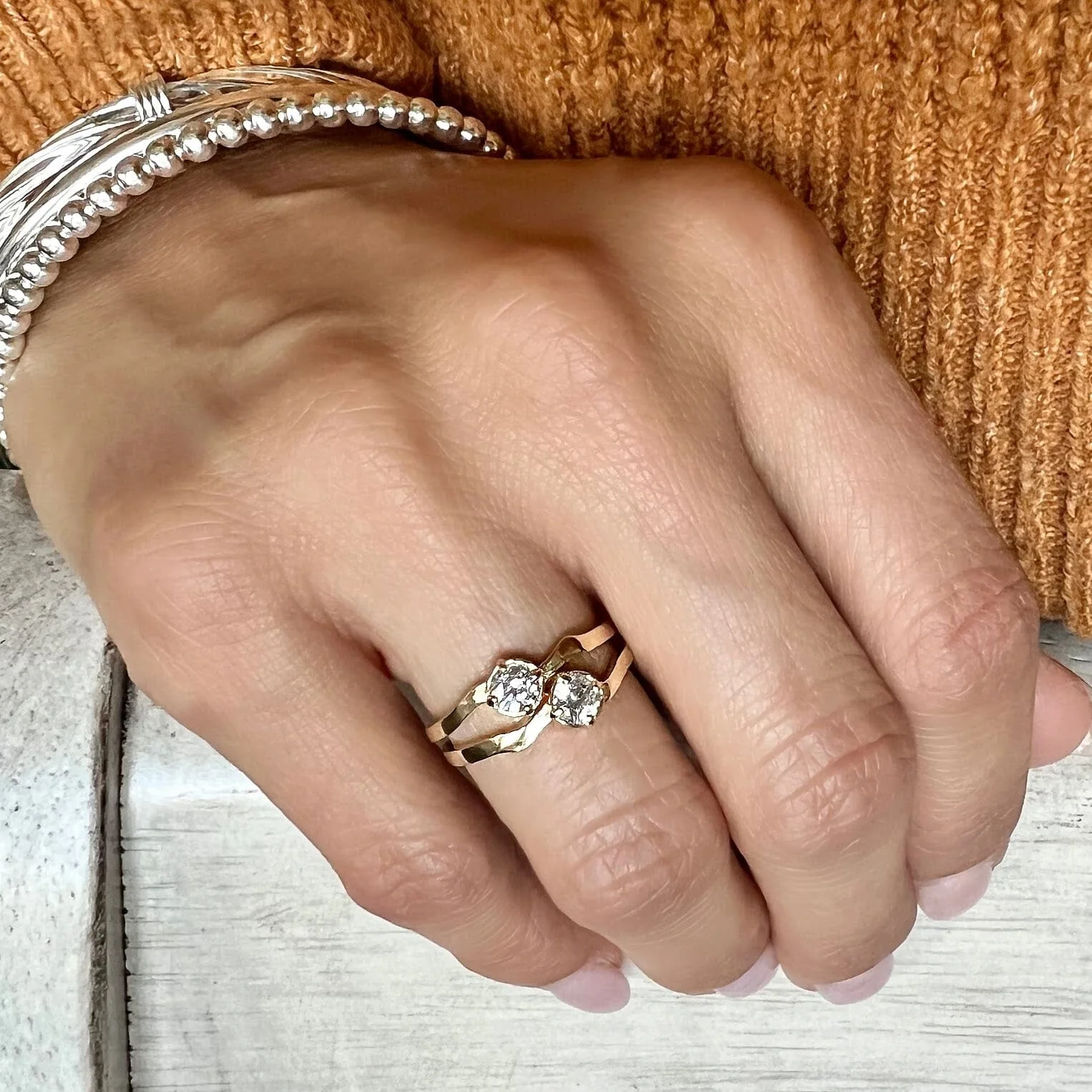 Nesting Stack Ring - Gold - Image 4