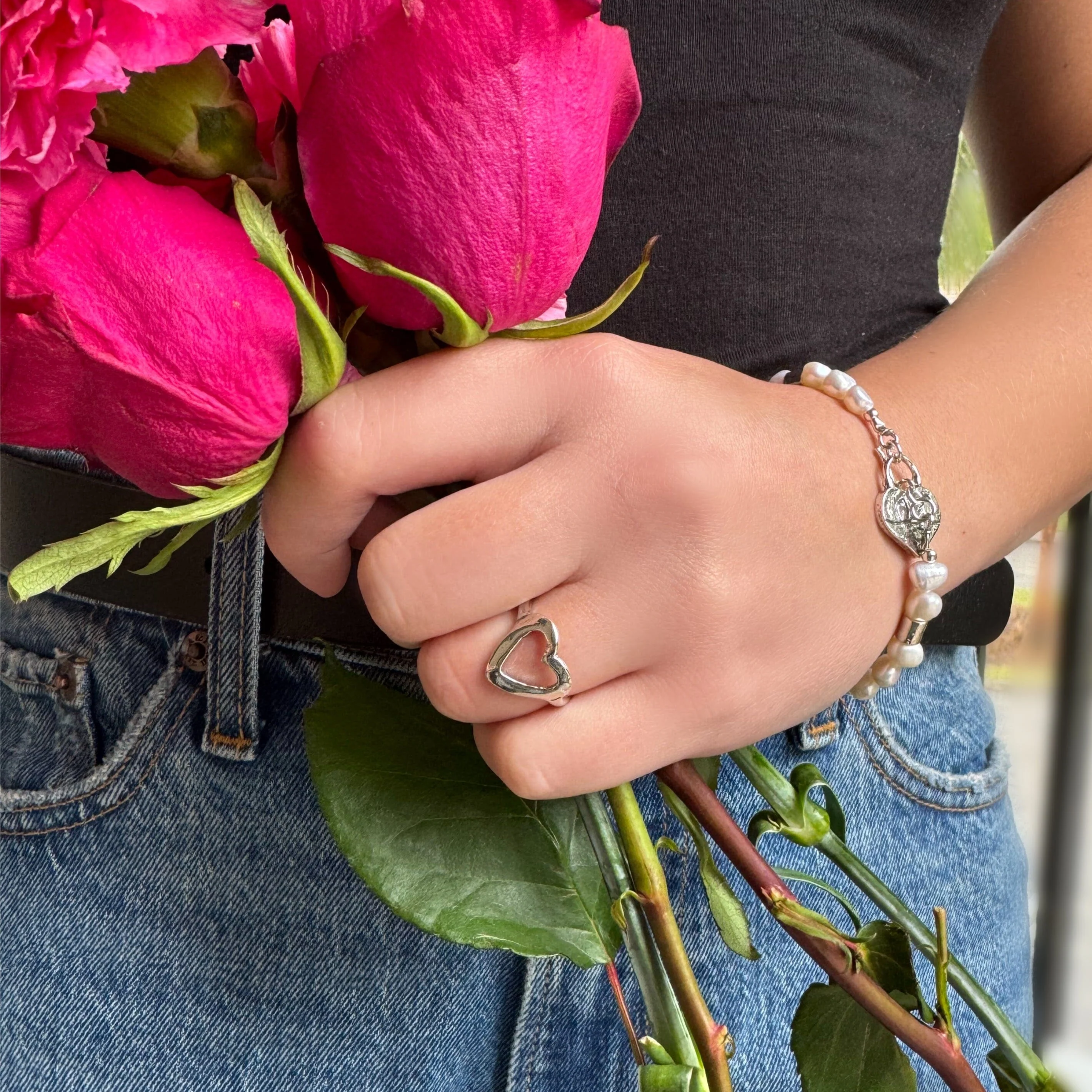 Open Heart Ring - Image 2