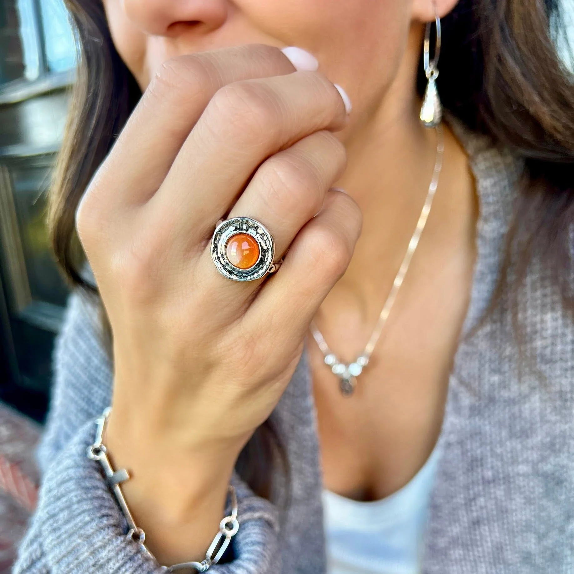 Orange You Glad Ring - Image 2