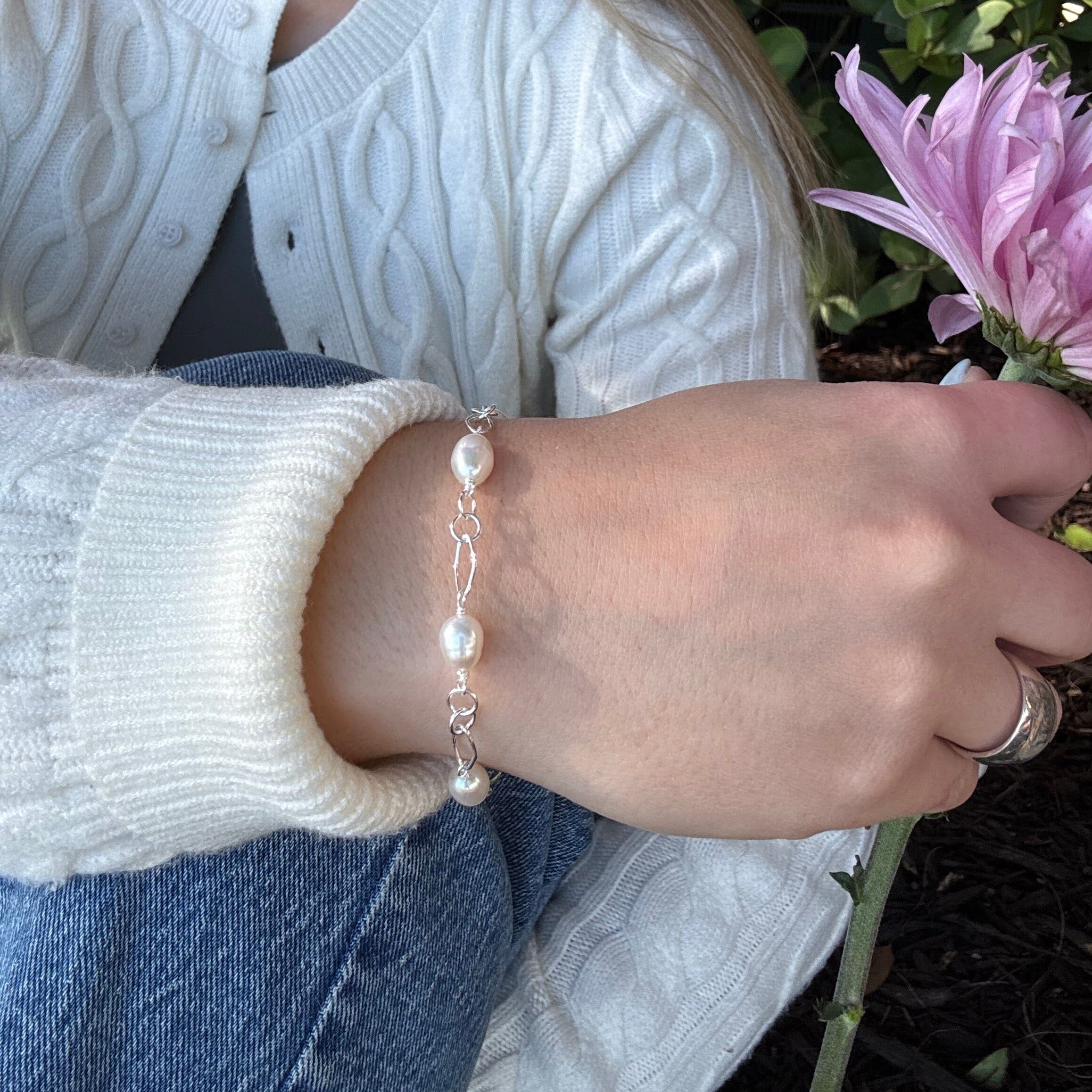 Pearl Swagger Personalized Bracelet - Image 2