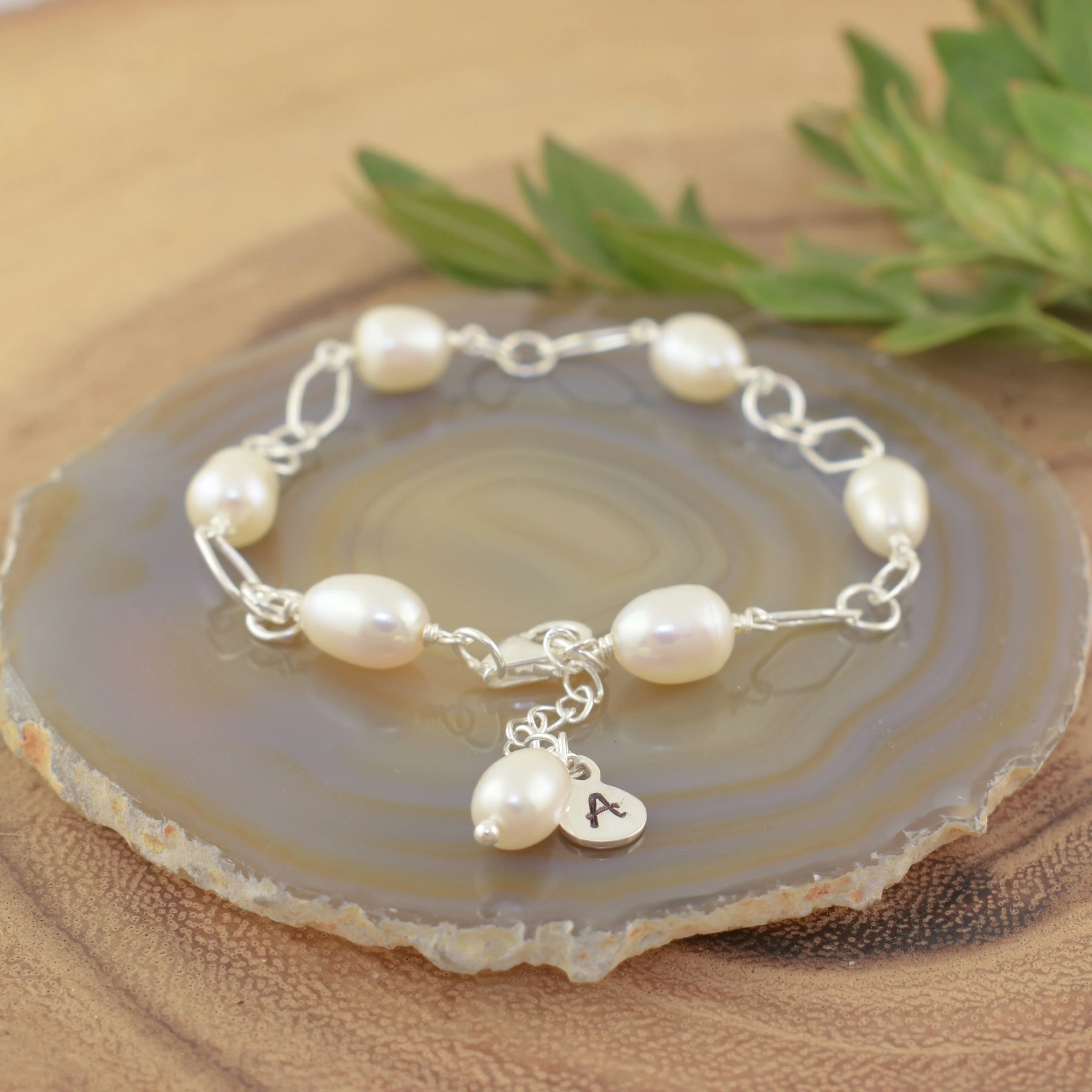 Pearl Swagger Personalized Bracelet - Image 3