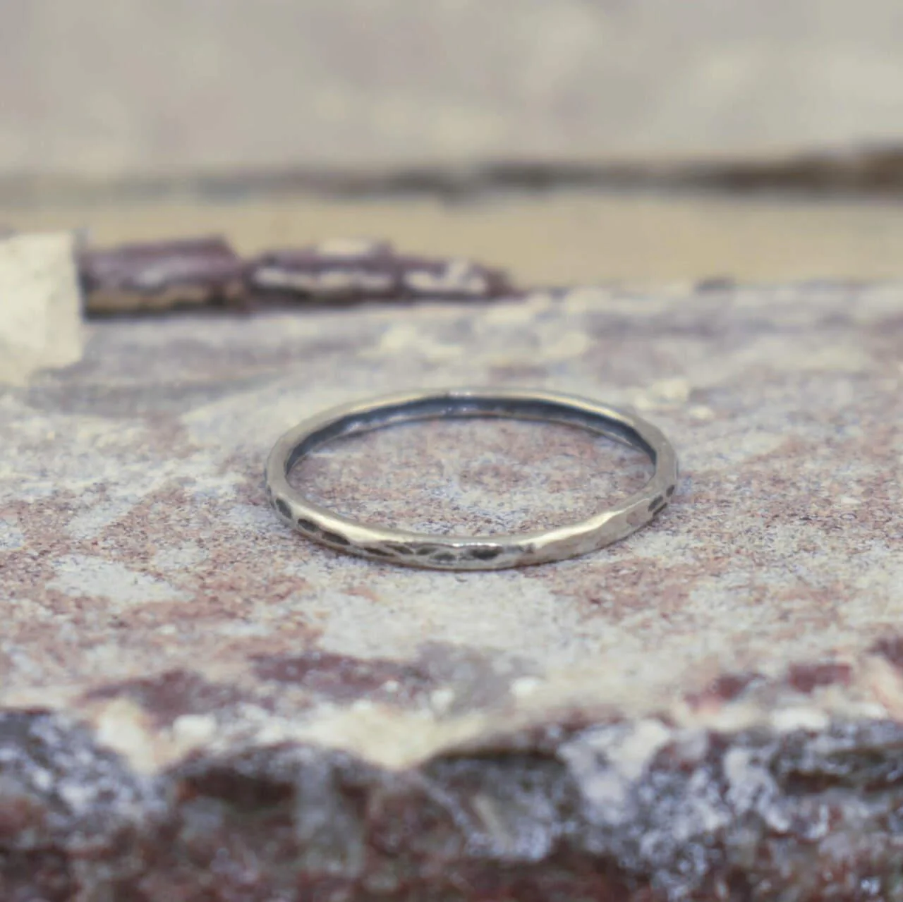 Plain Silver Stack Ring - Silver - Image 3
