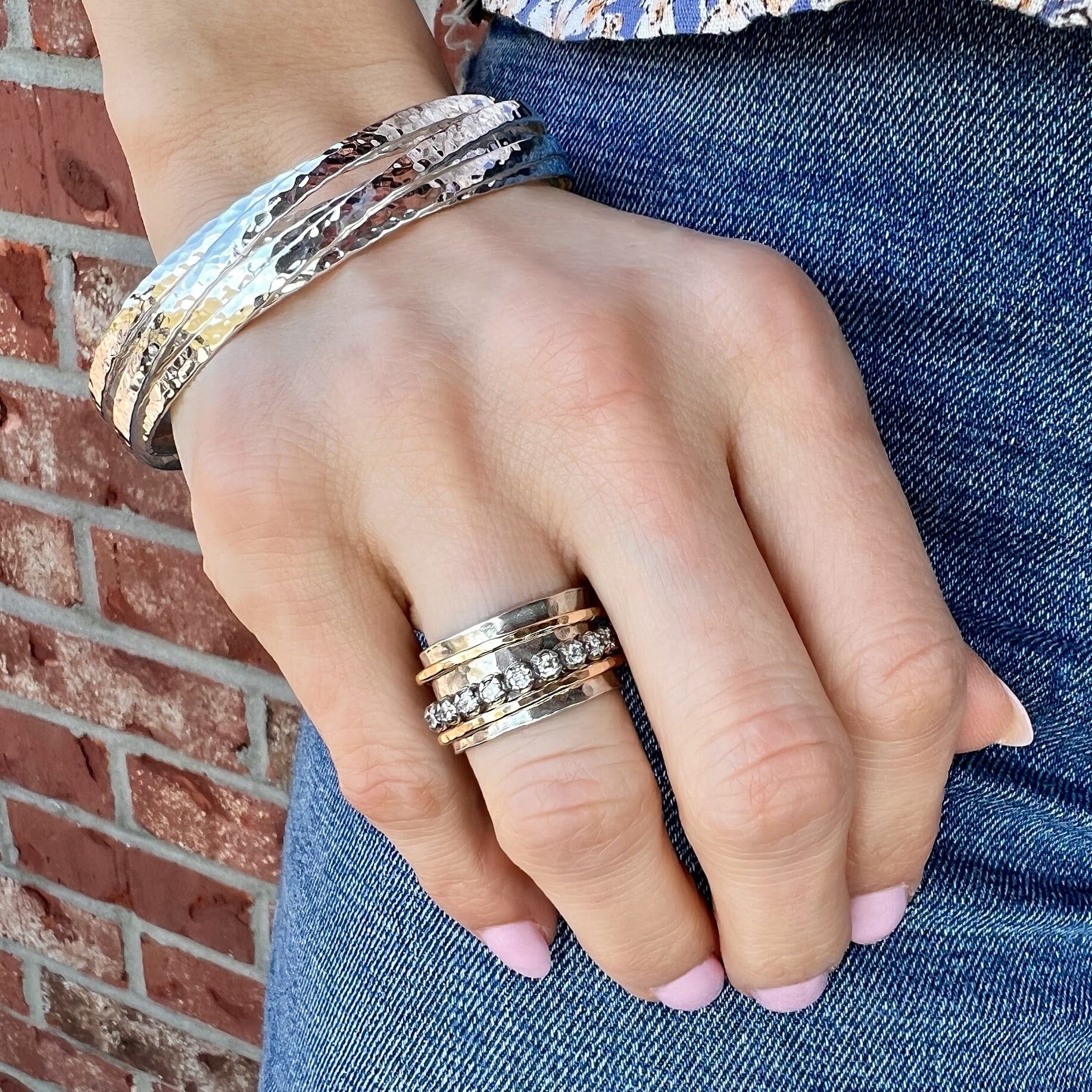 Primitive Shine Ring - Gold - Image 2