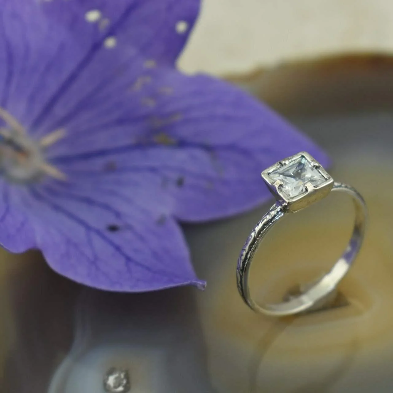 Princess Cut Ring - Image 3